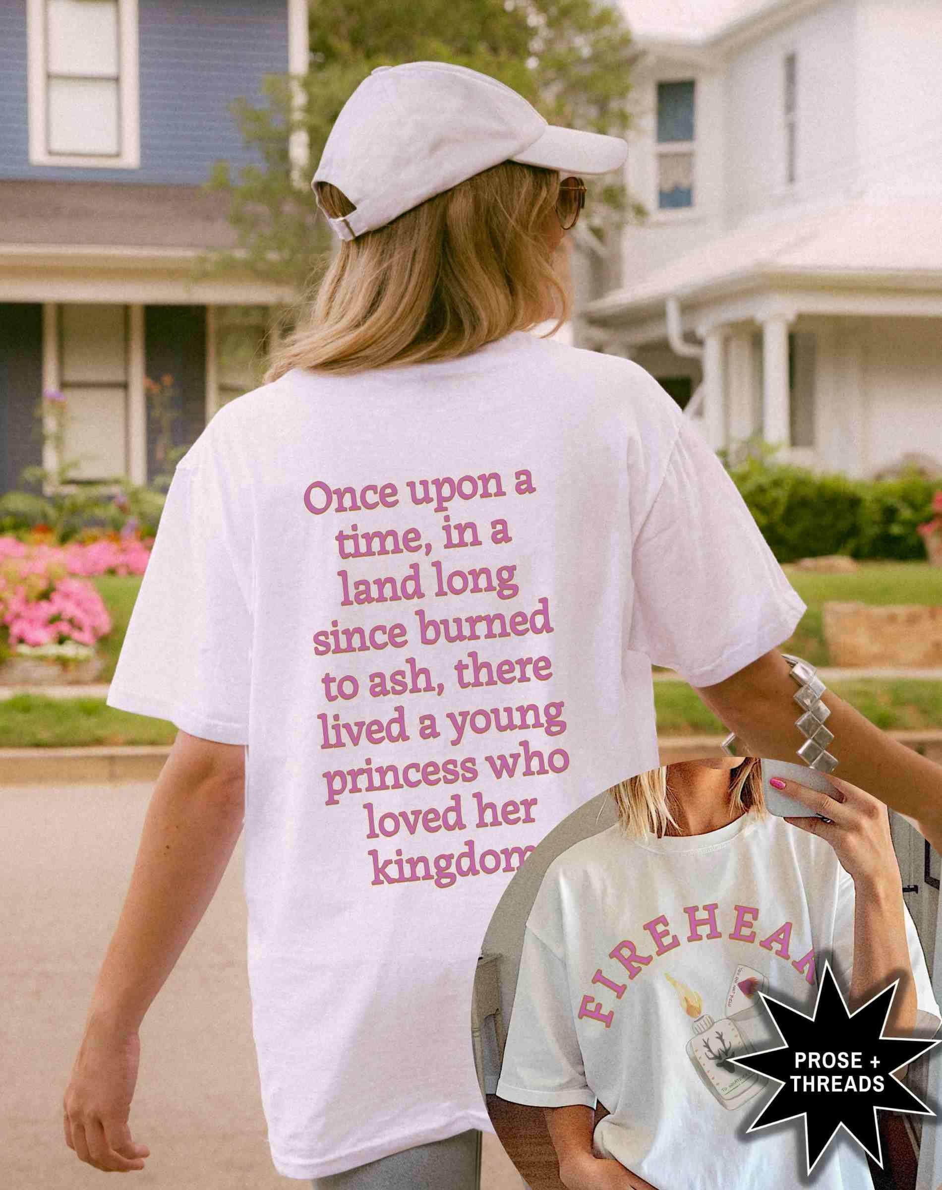 Fireheart Back Print Shirt