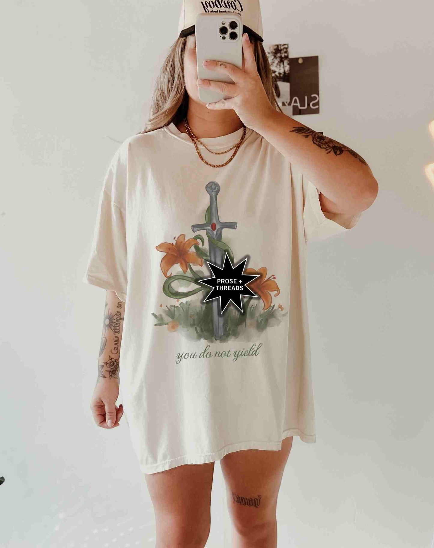 You Do Not Yield Watercolor Shirt