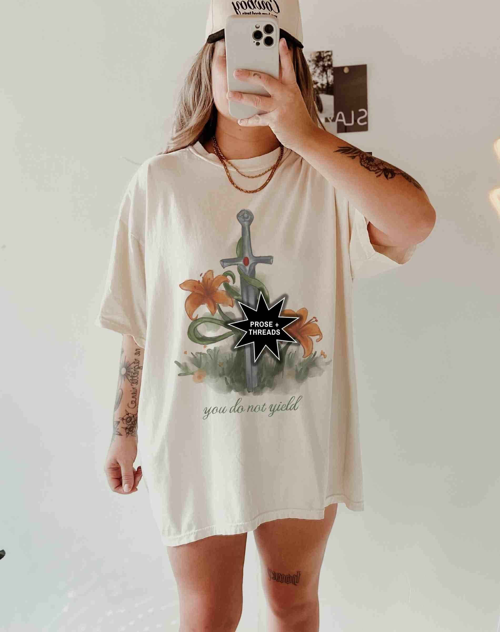 You Do Not Yield Watercolor Shirt