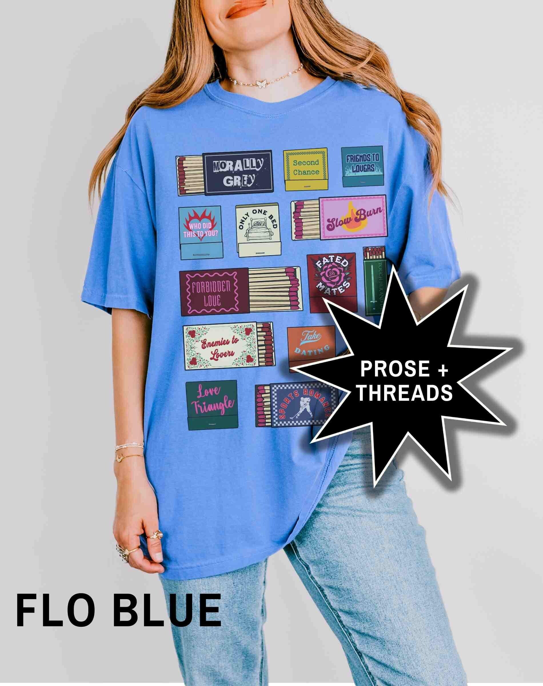 Book Trope Matchbox Shirt