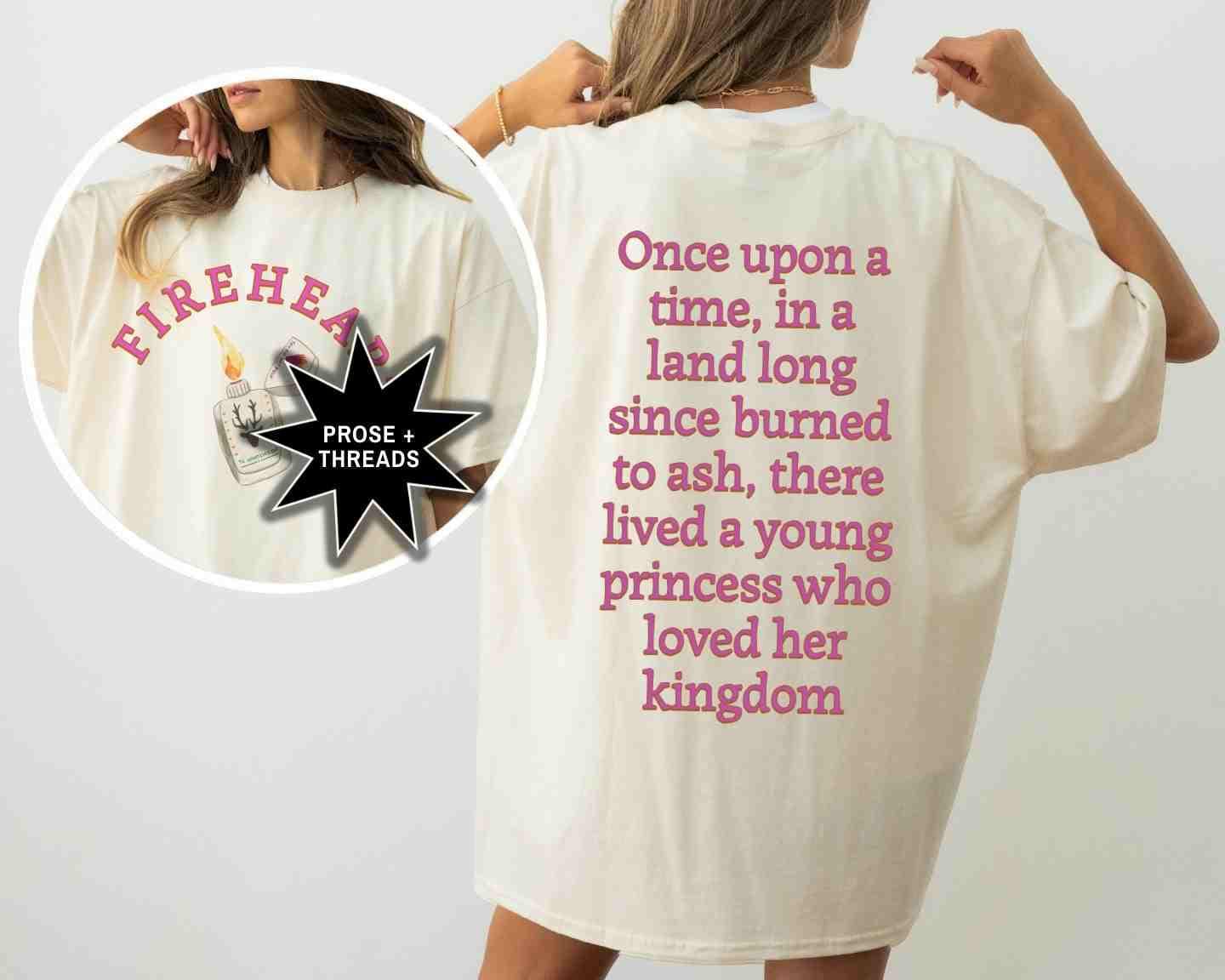 Fireheart Back Print Shirt