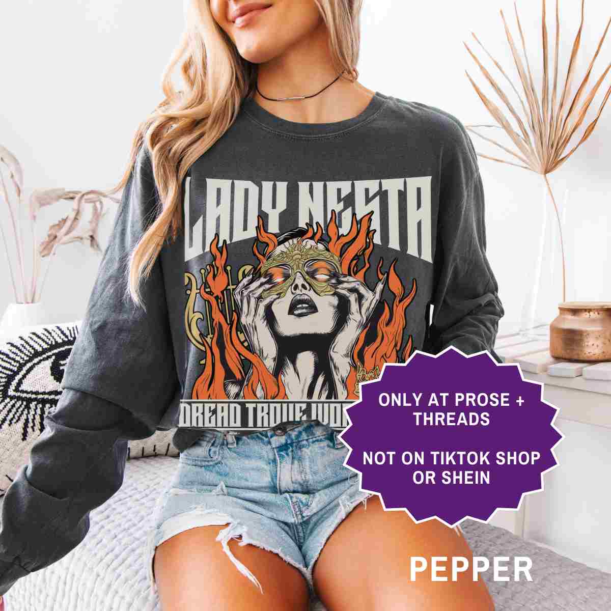 Lady Nesta Dread Trove Long Sleeve Shirt