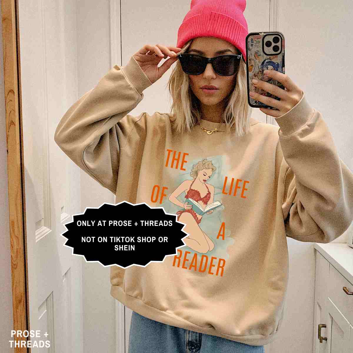 The Life Of A Reader Sweatshirt
