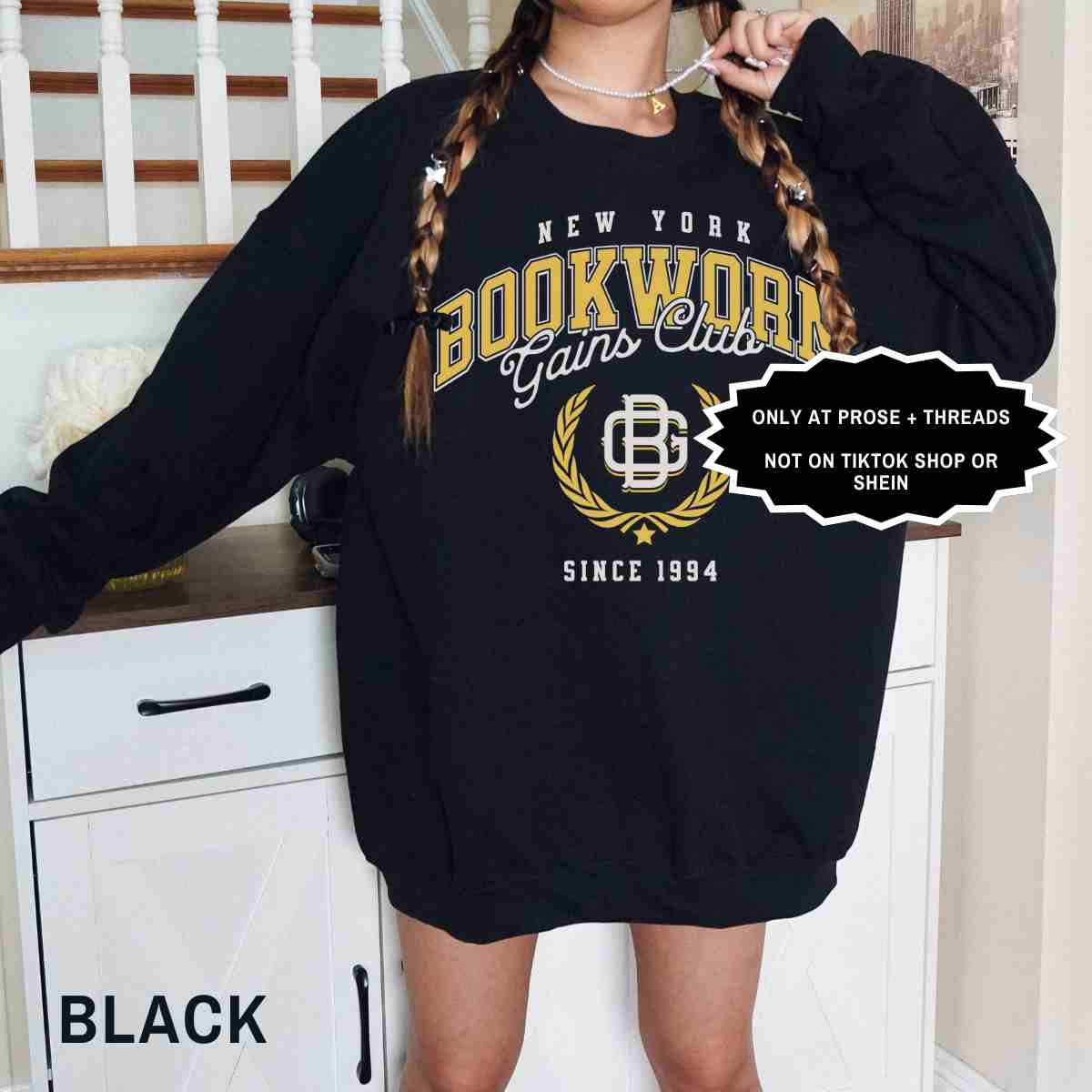 Bookworm Gains Club Sweatshirt