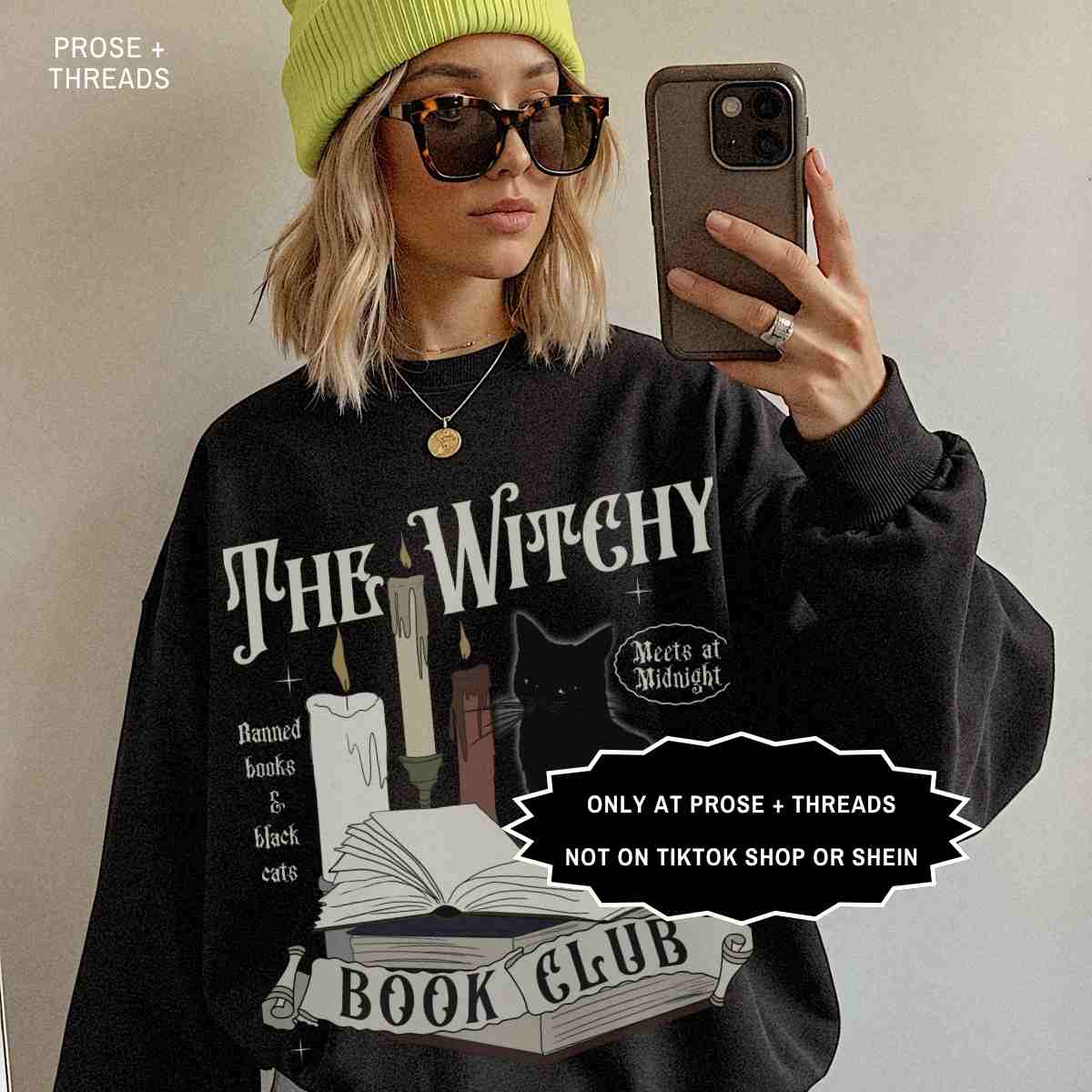 Witchy Book Club Sweatshirt