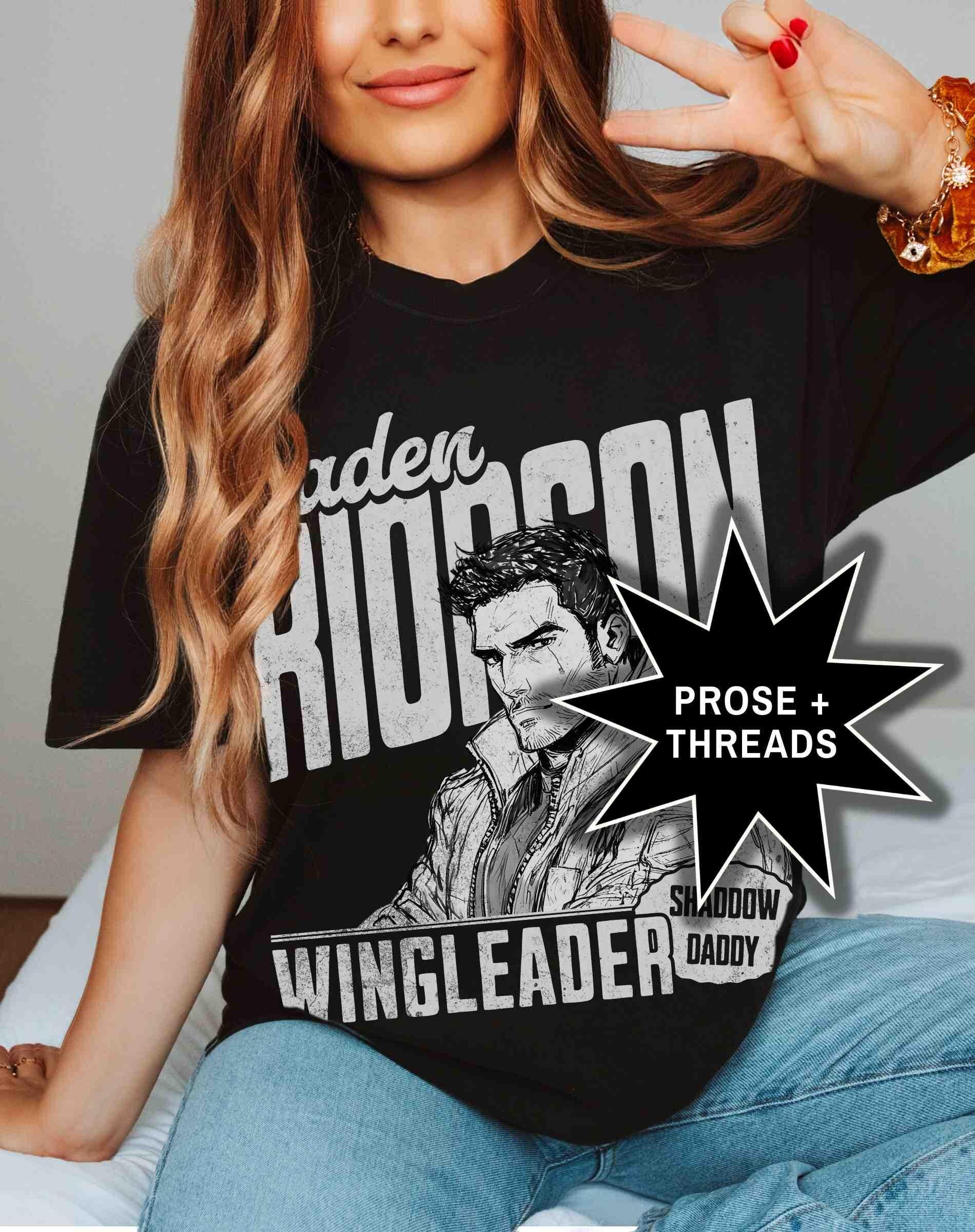 Xaden Riorson Wingleader Distressed Shirt