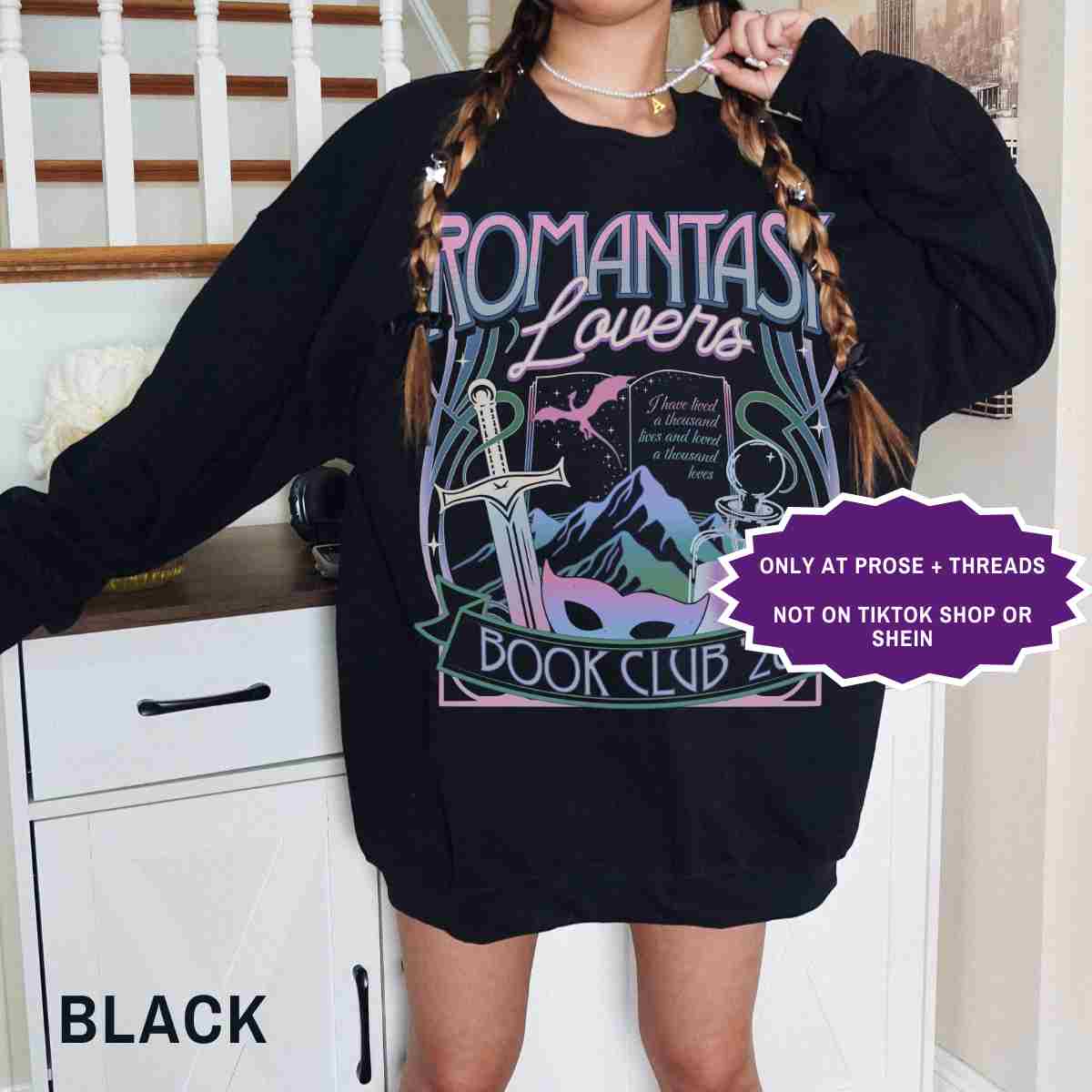 Romantasy Book Club Sweater