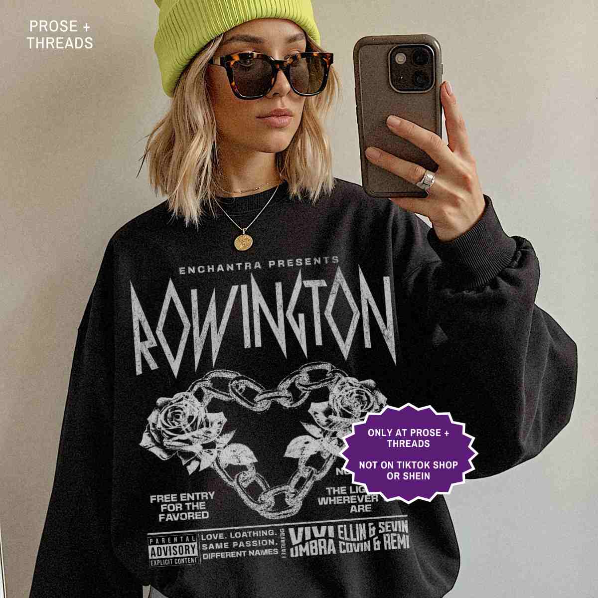 Rowington Silver Sweatshirt