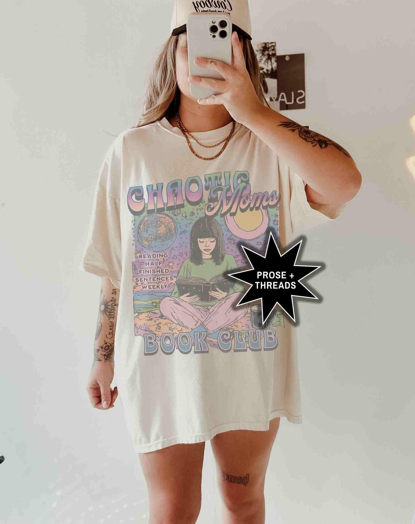 Chaotic Moms Book Club Shirt