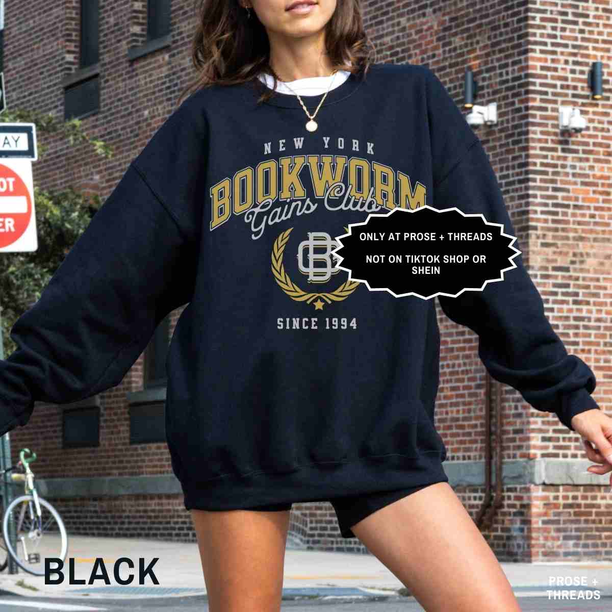 Bookworm Gains Club Sweatshirt