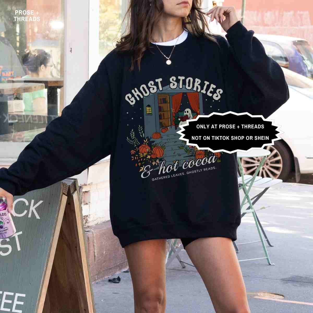 Halloween Bookish Sweatshirt