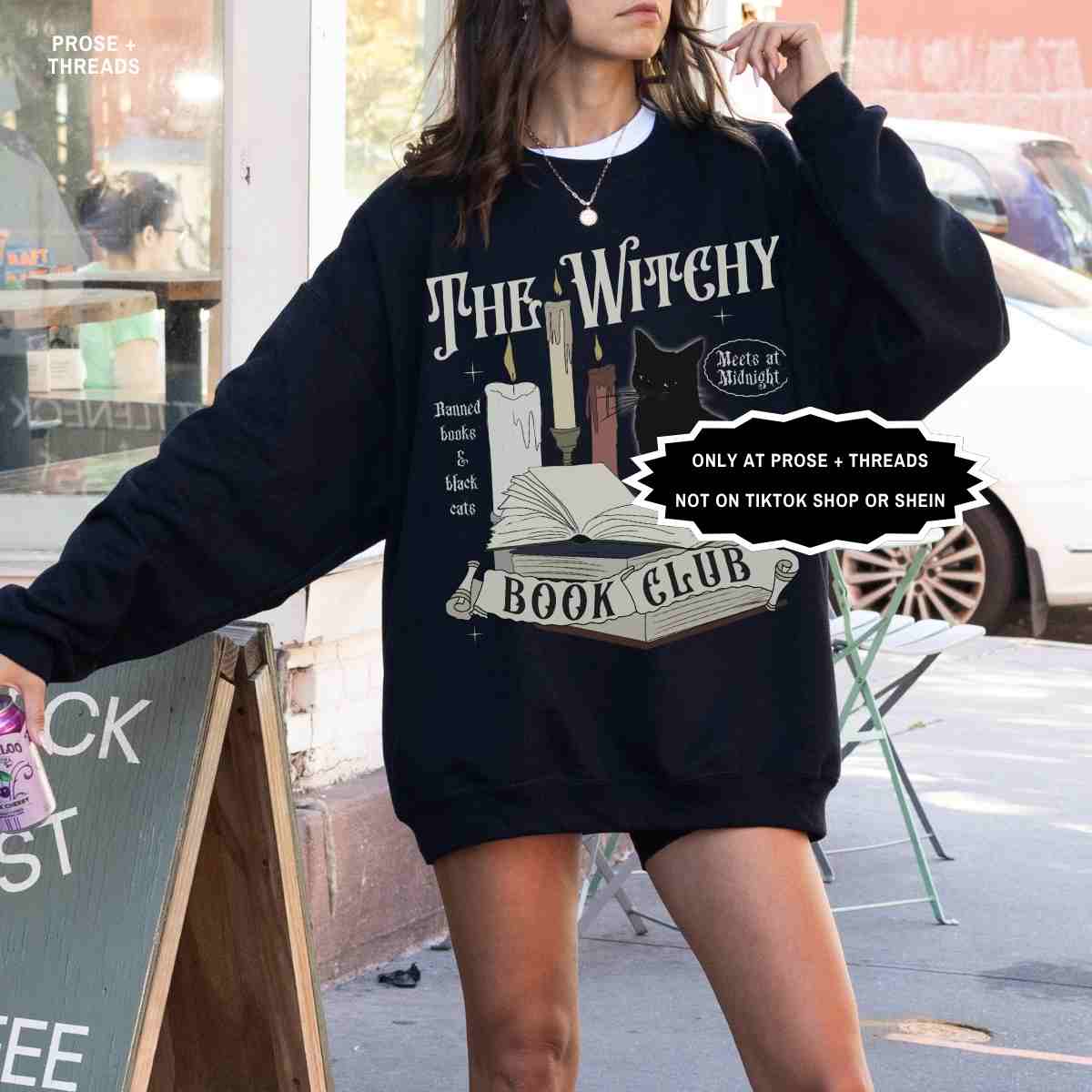 Witchy Book Club Sweatshirt