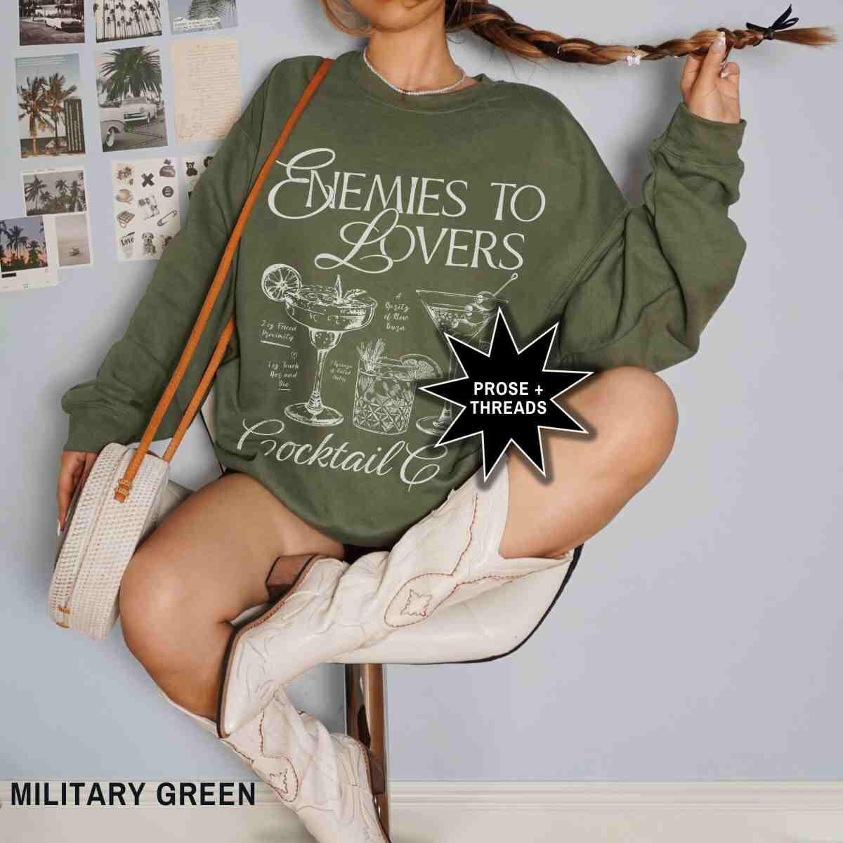 Enemies To Lovers Cocktail Sweatshirt