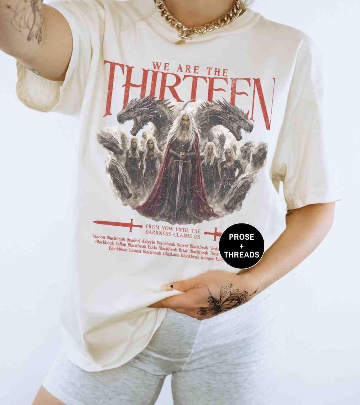 We Are The Thirteen Distressed Shirt