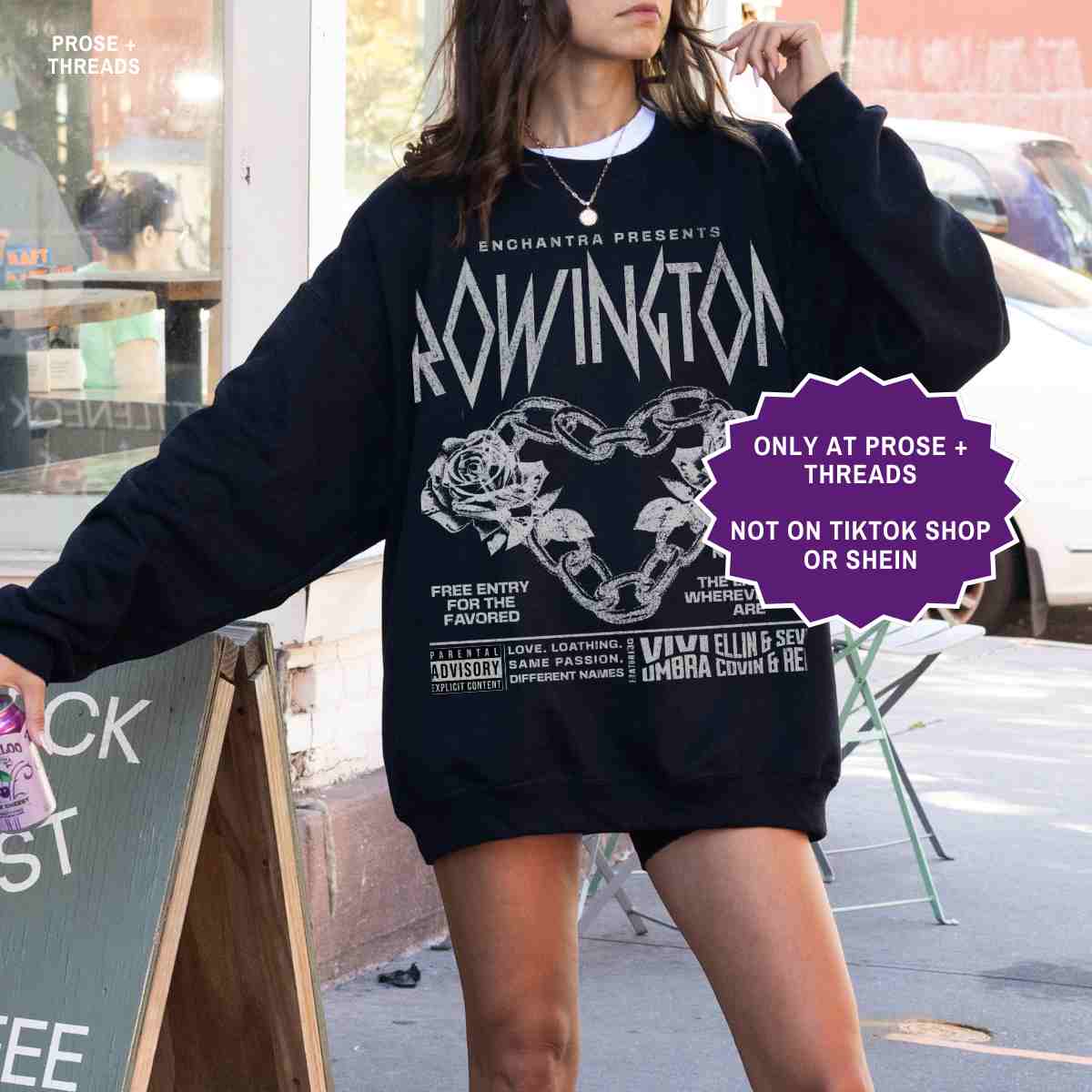 Rowington Silver Sweatshirt