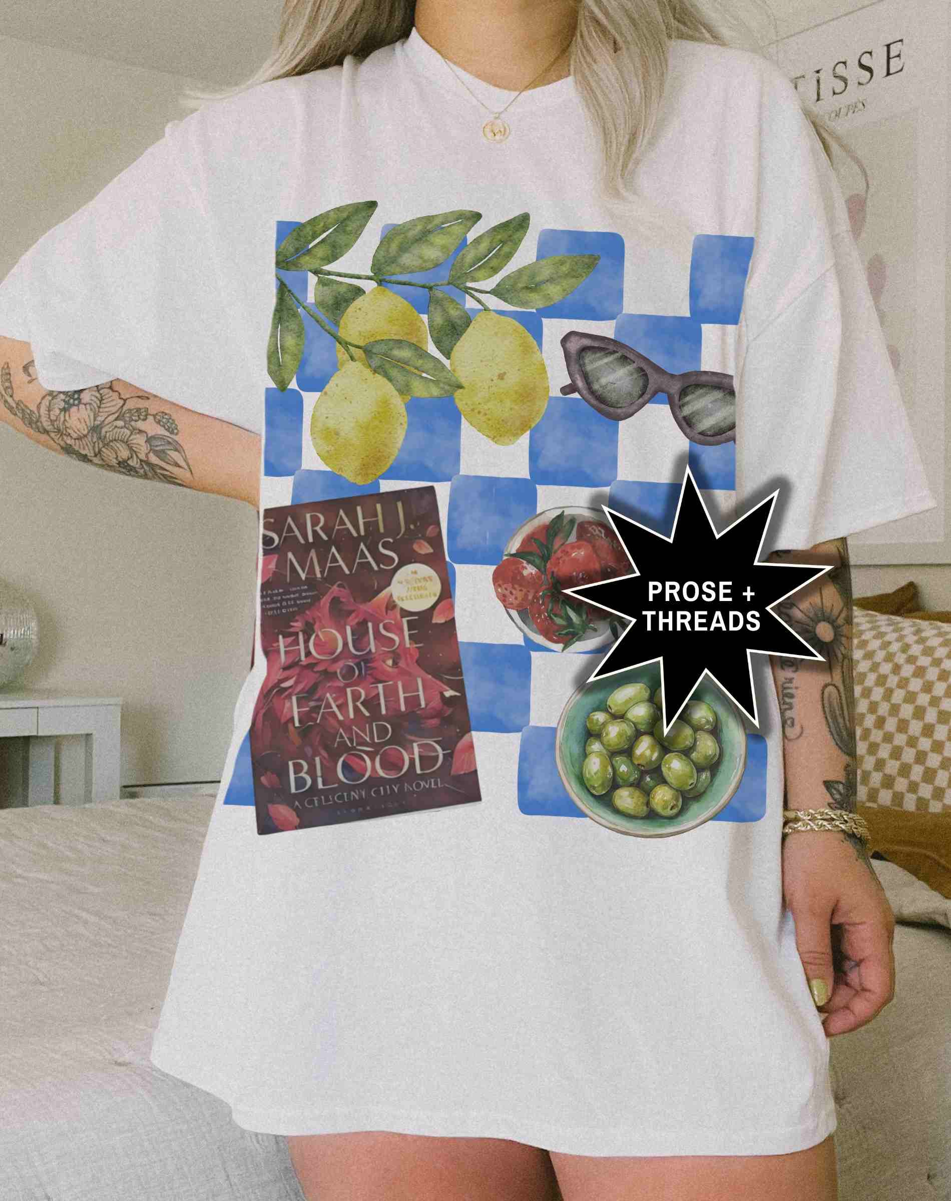 Crescent City Watercolor Shirt