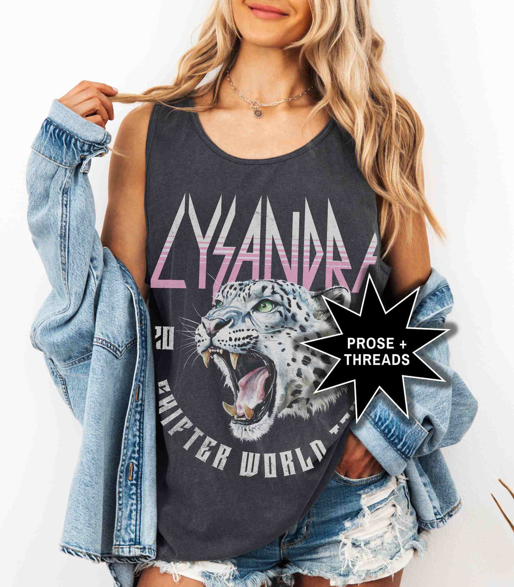 Lysandra Ennar Distressed Tank