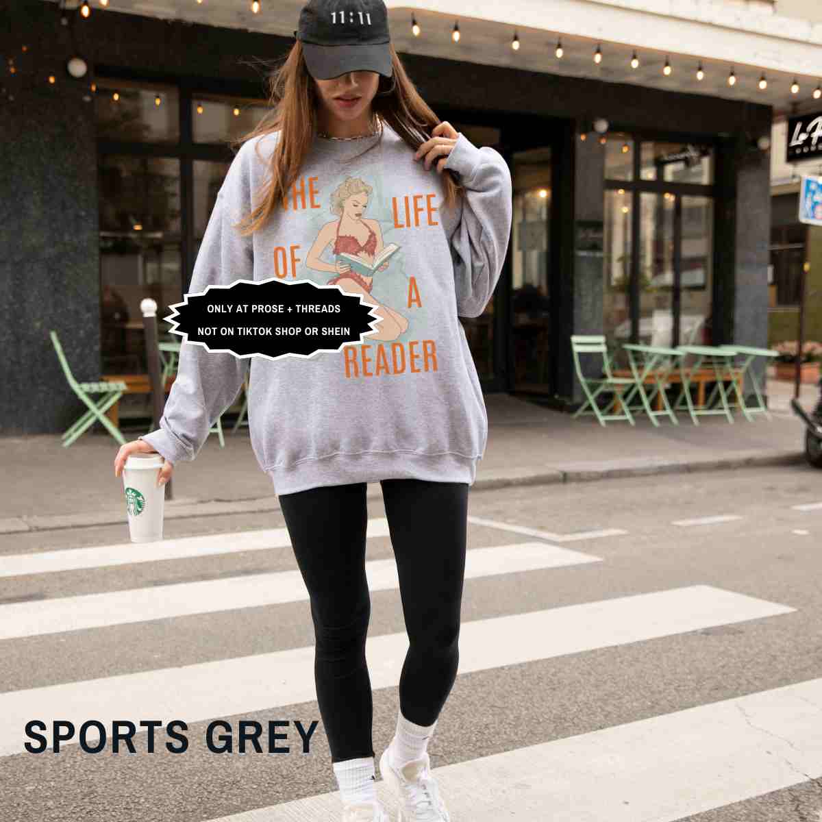 The Life Of A Reader Sweatshirt