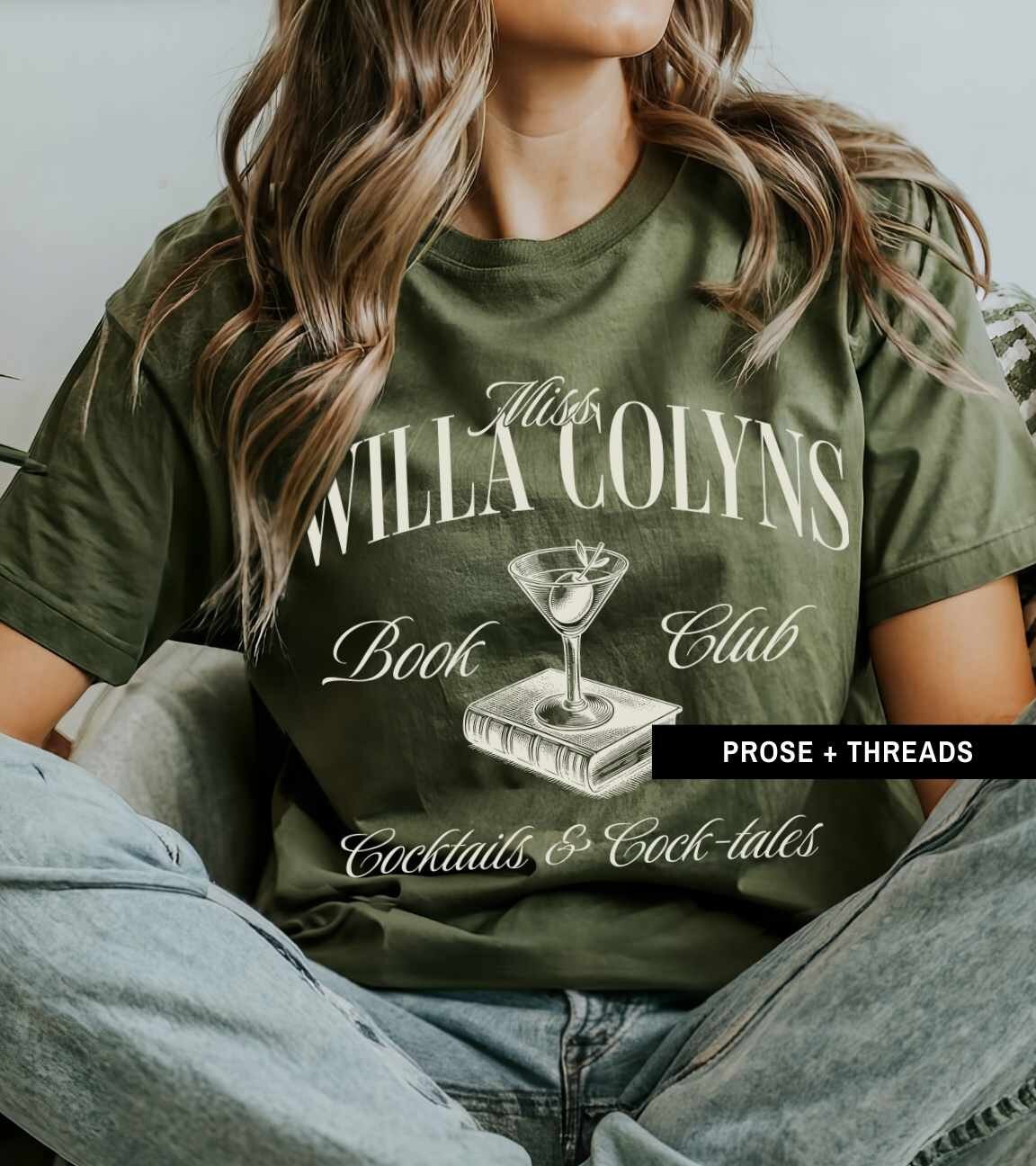 Miss Willa Colyns Book Club Shirt