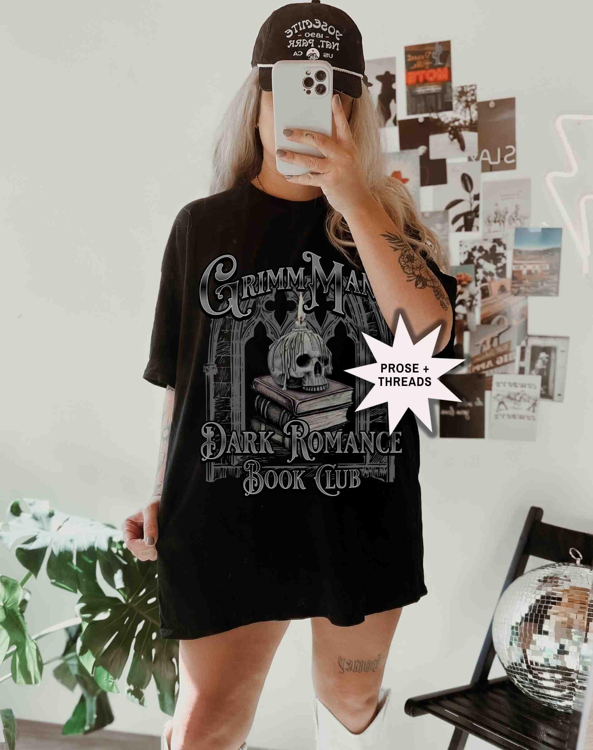 Grimm Manor Dark Romance Book Club Shirt