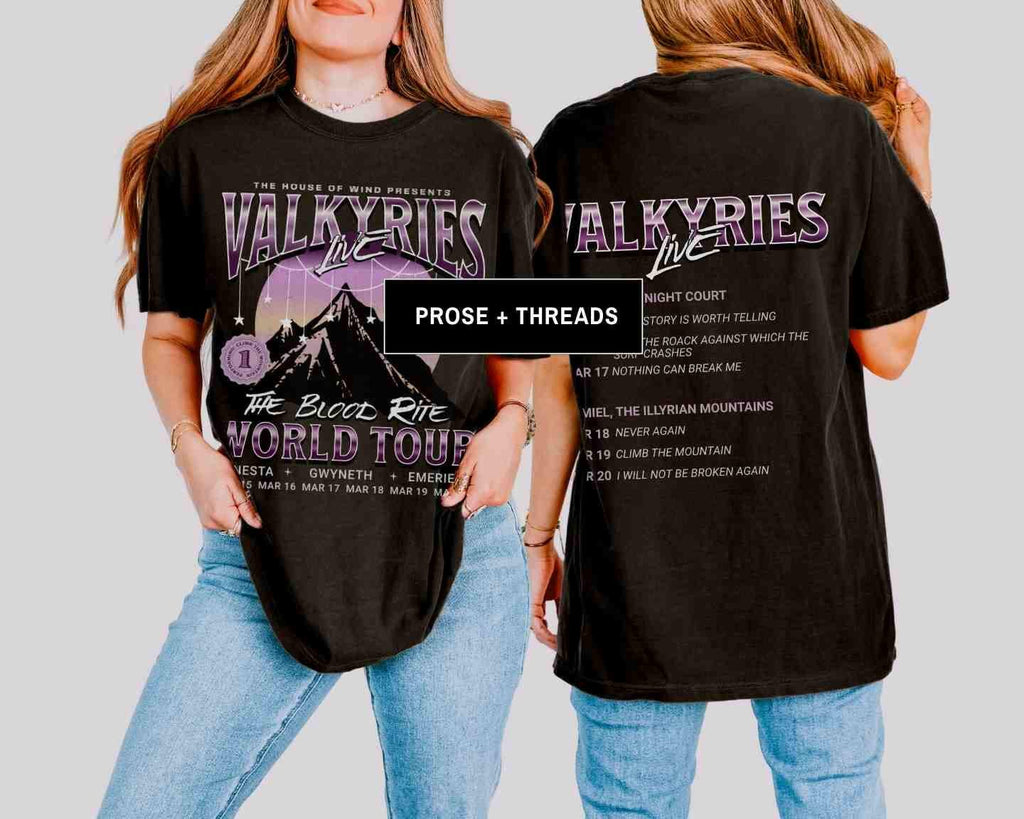 Valkyrie Back Print Shirt