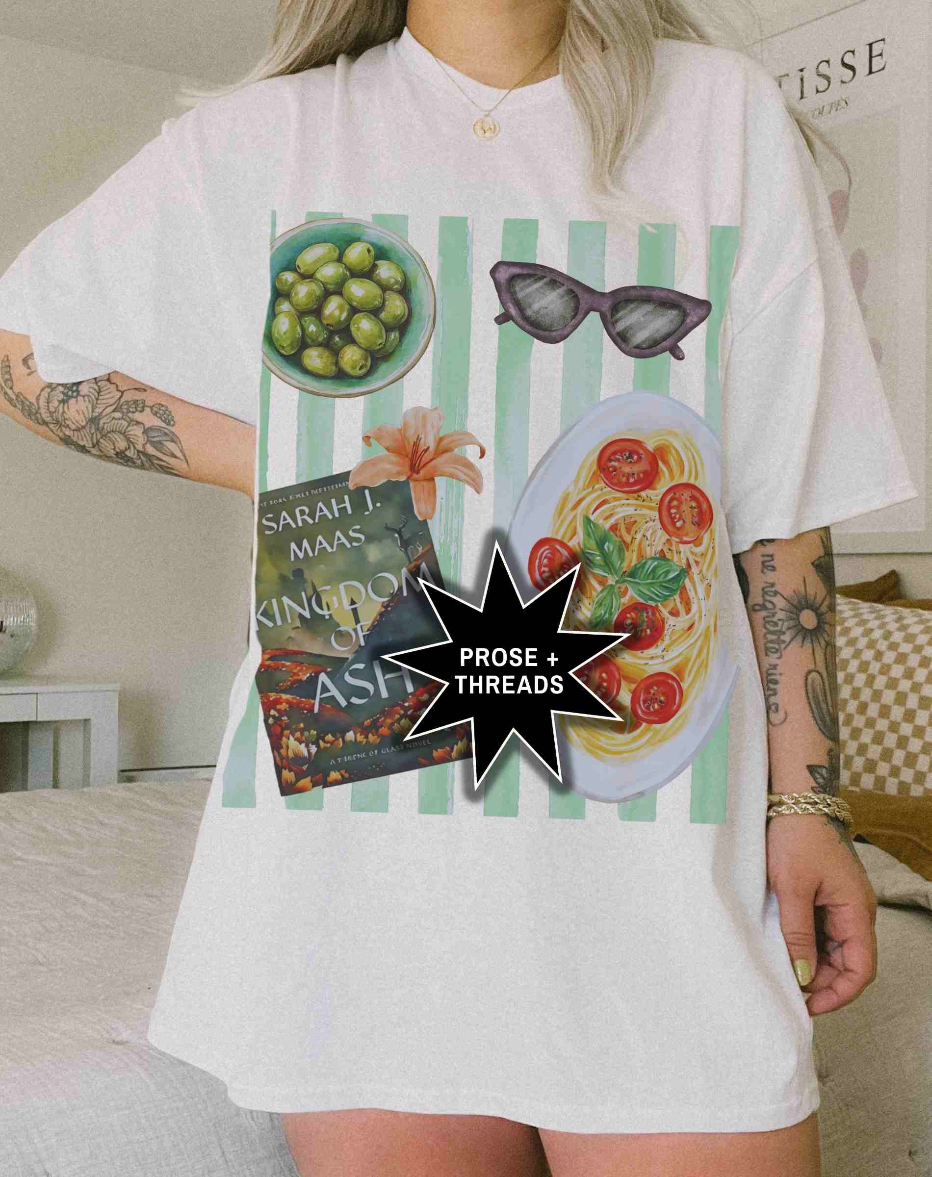 Kingdon of Ash Watercolor Shirt