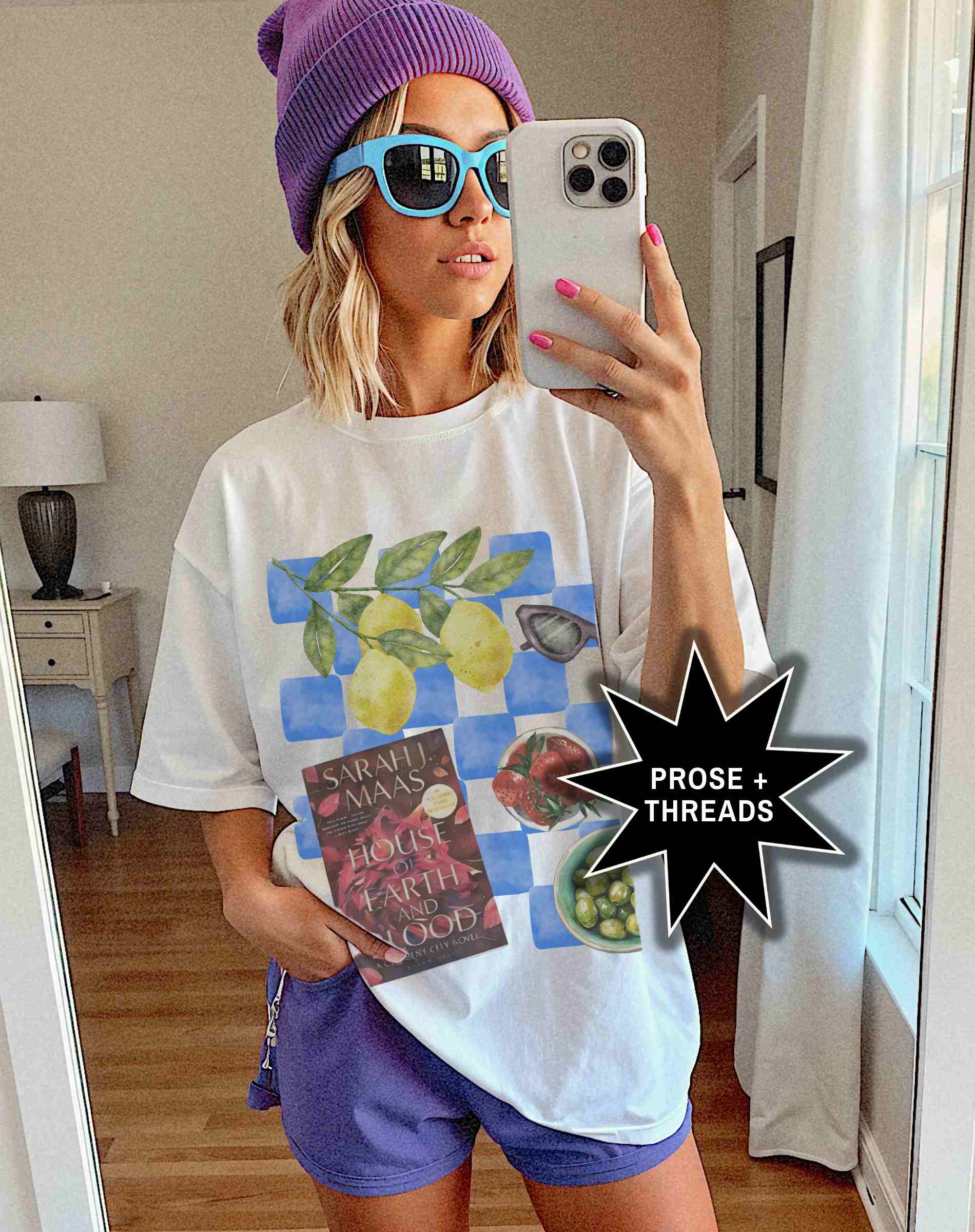 Crescent City Watercolor Shirt