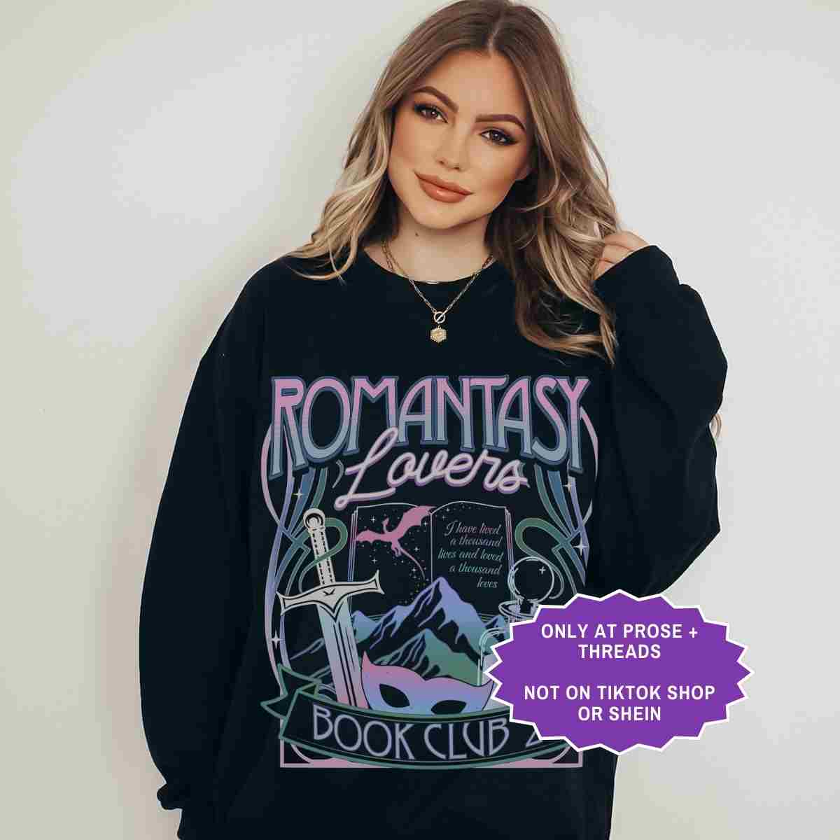 Romantasy Book Club Sweater