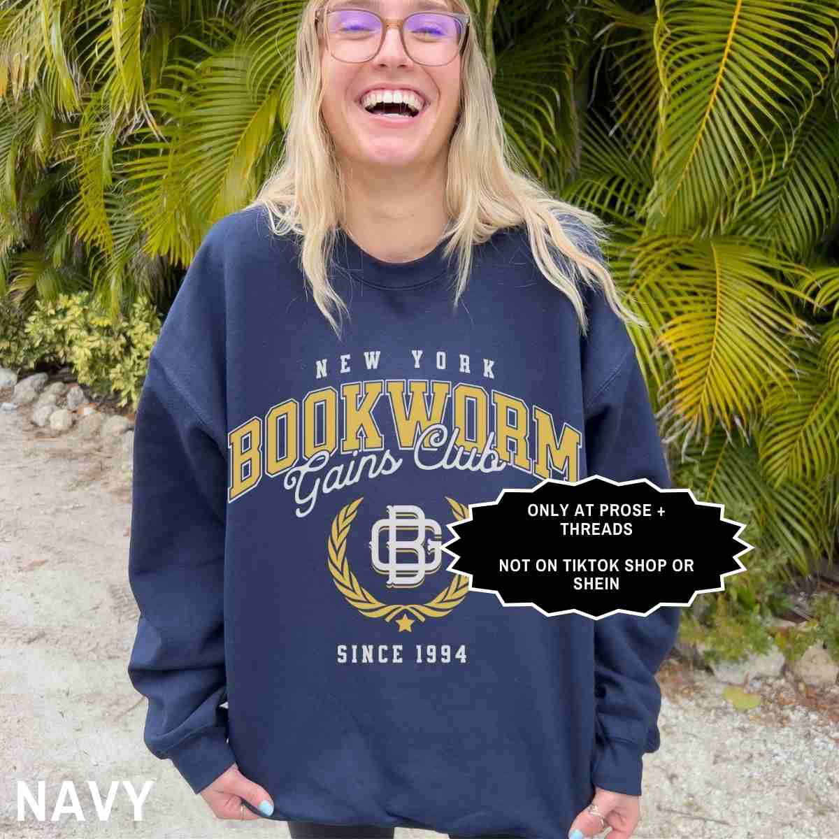 Bookworm Gains Club Sweatshirt