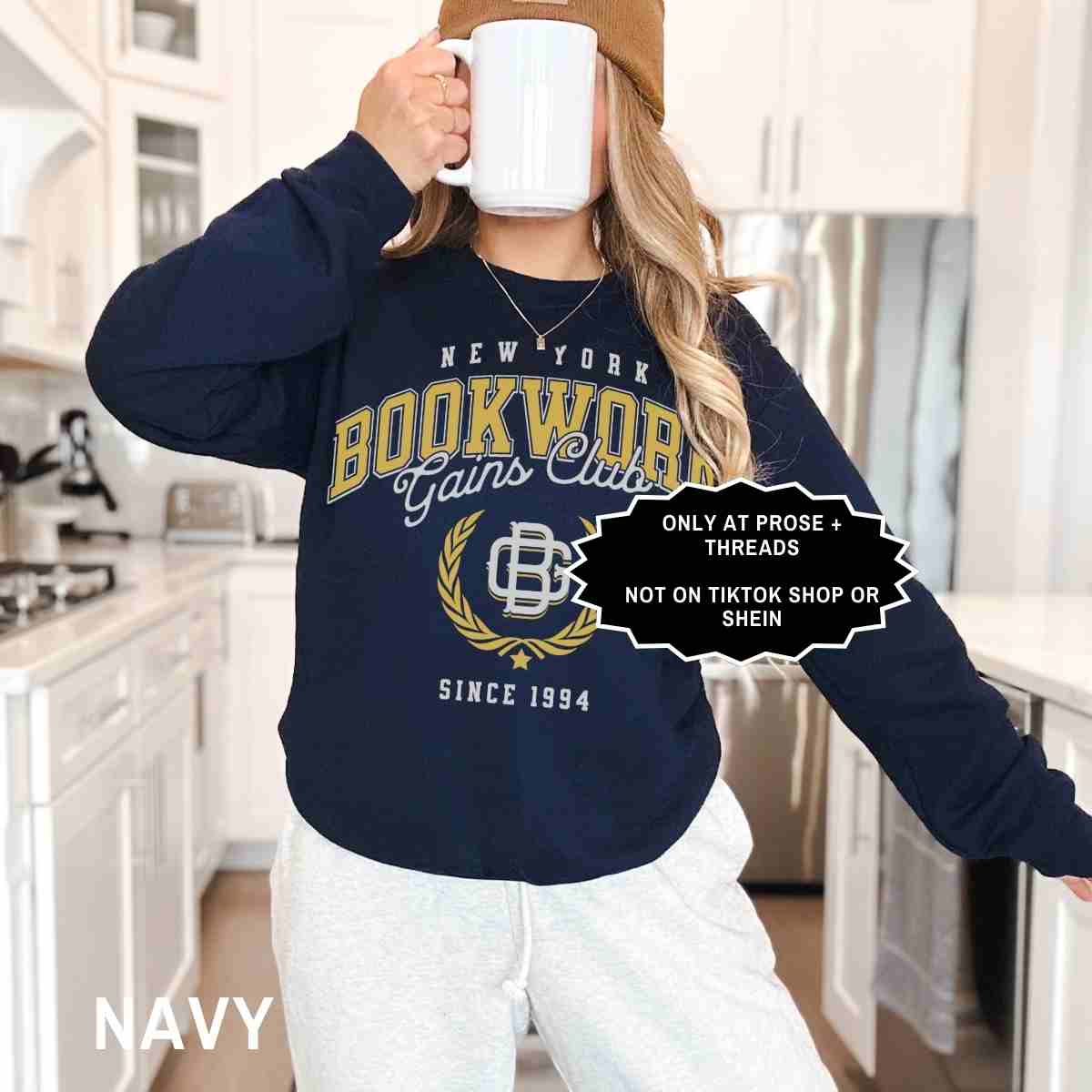 Bookworm Gains Club Sweatshirt