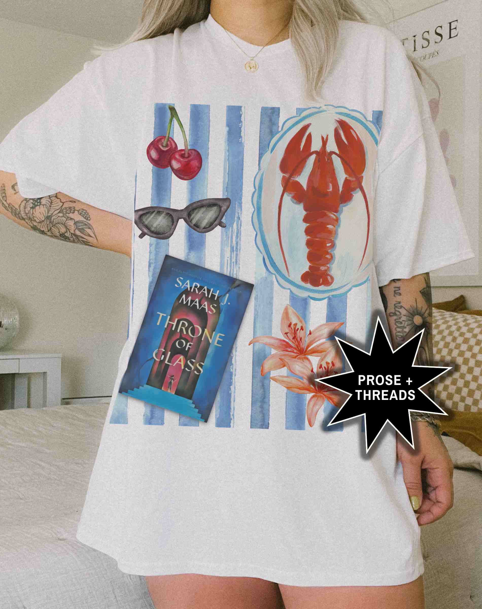 Throne Of Glass Watercolor Shirt