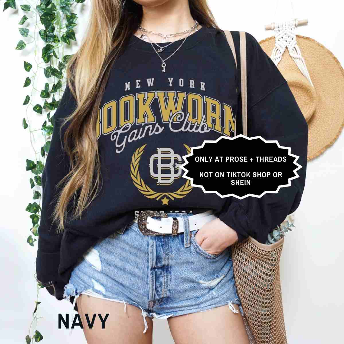 Bookworm Gains Club Sweatshirt