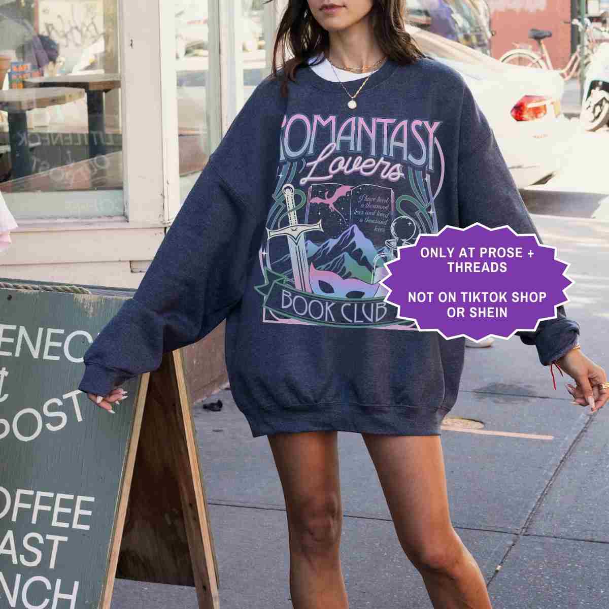 Romantasy Book Club Sweater