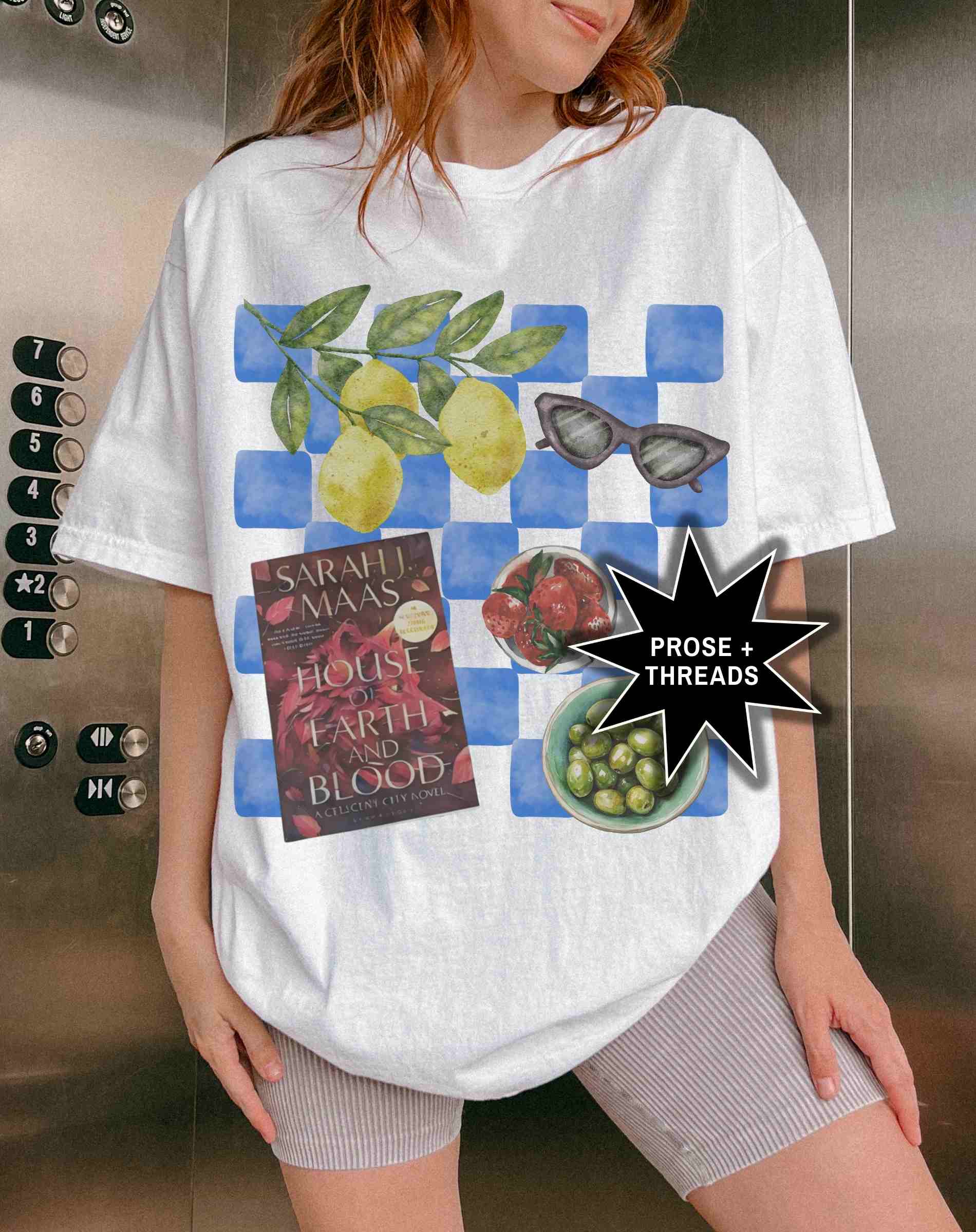 Crescent City Watercolor Shirt