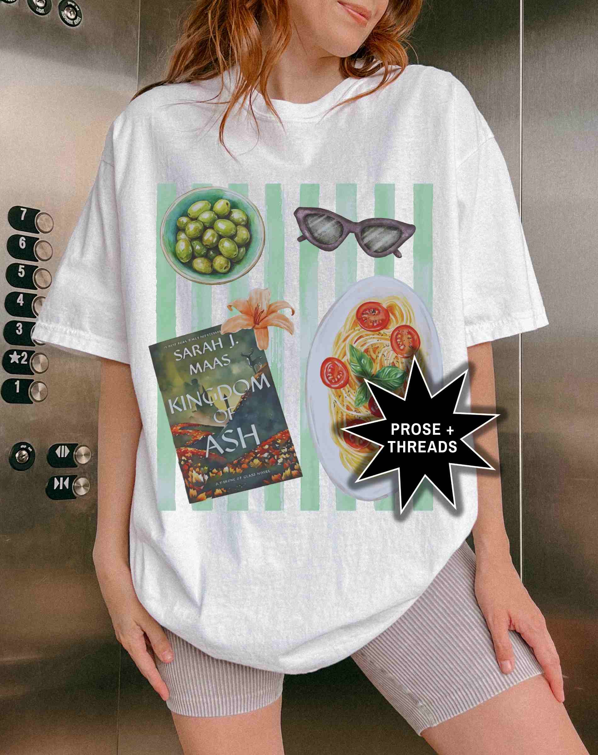 Kingdon of Ash Watercolor Shirt