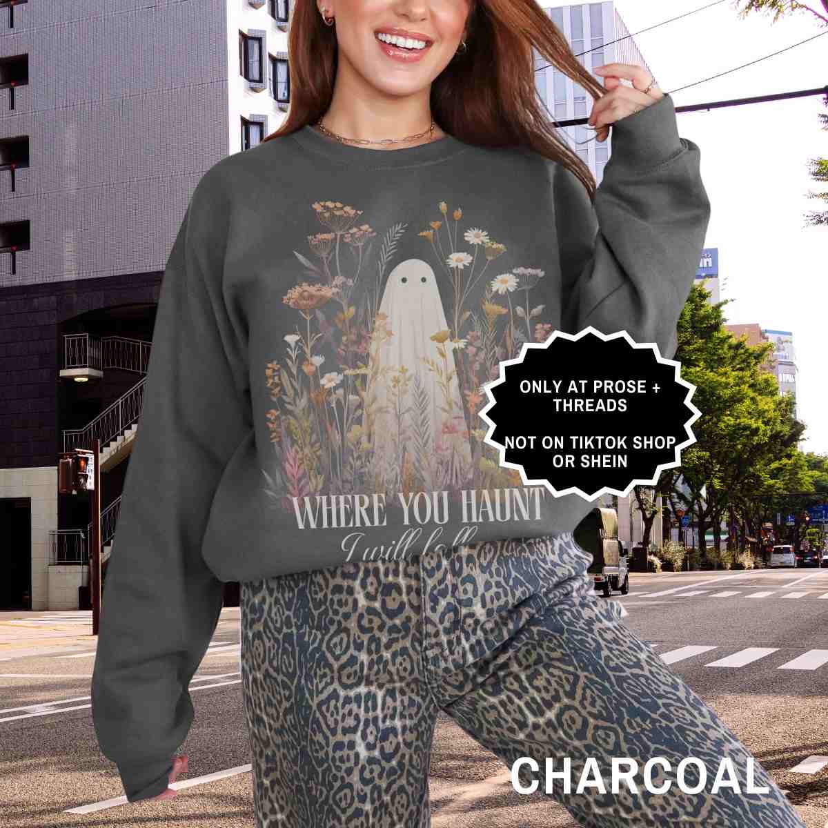 Ghost Cottagecore Sweatshirt