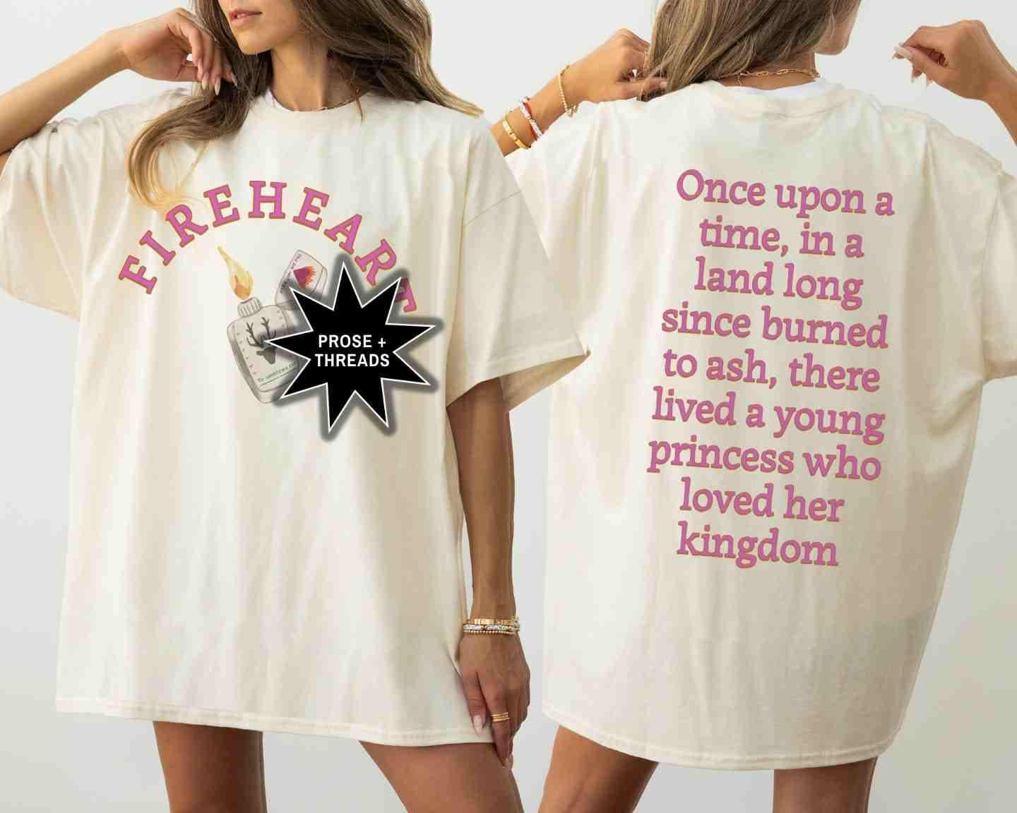 Fireheart Back Print Shirt