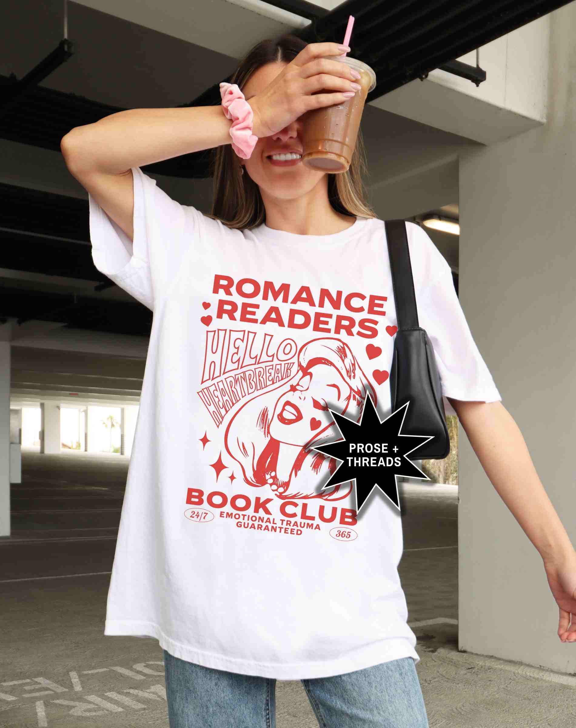 Romance Reader Book Club Shirt