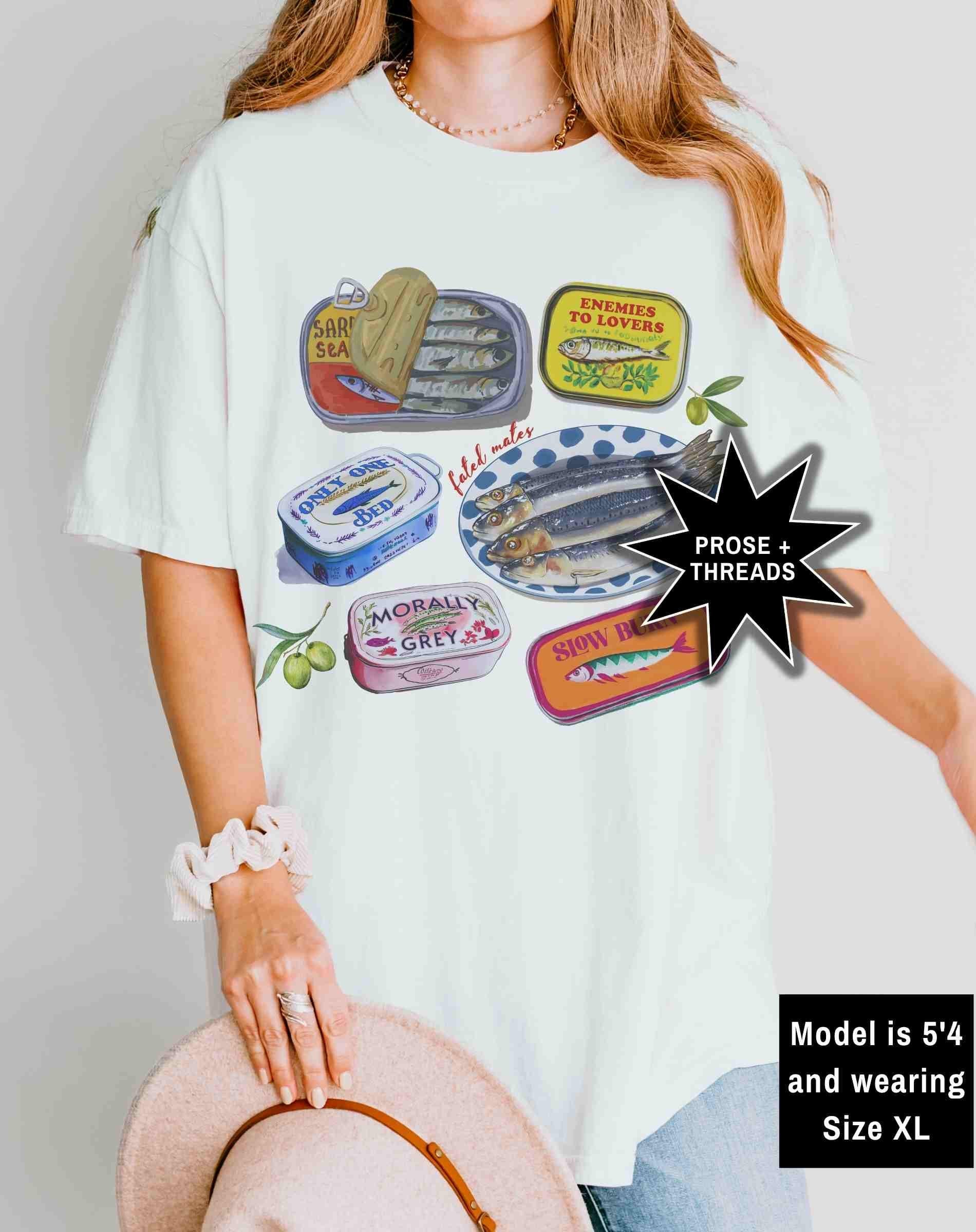 Sardine Book Trope Shirt