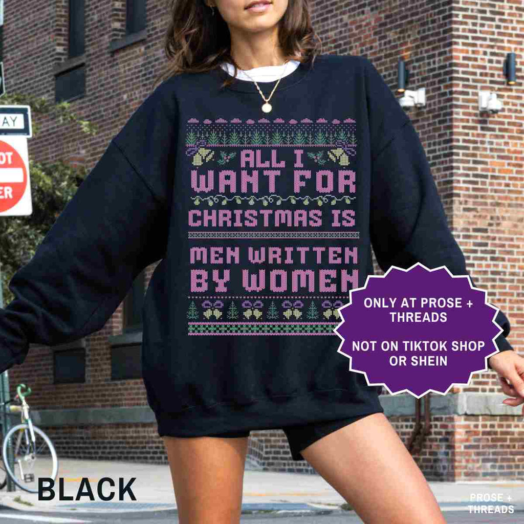 Book Boyfriend Christmas Sweater