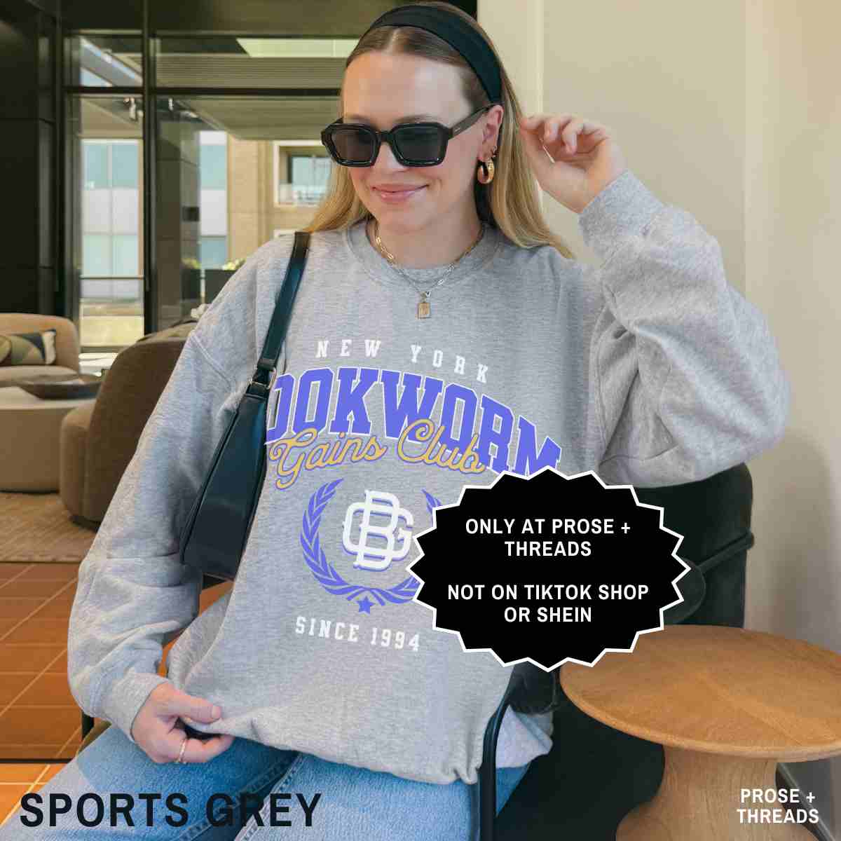Bookworm Gains Club Sweatshirt