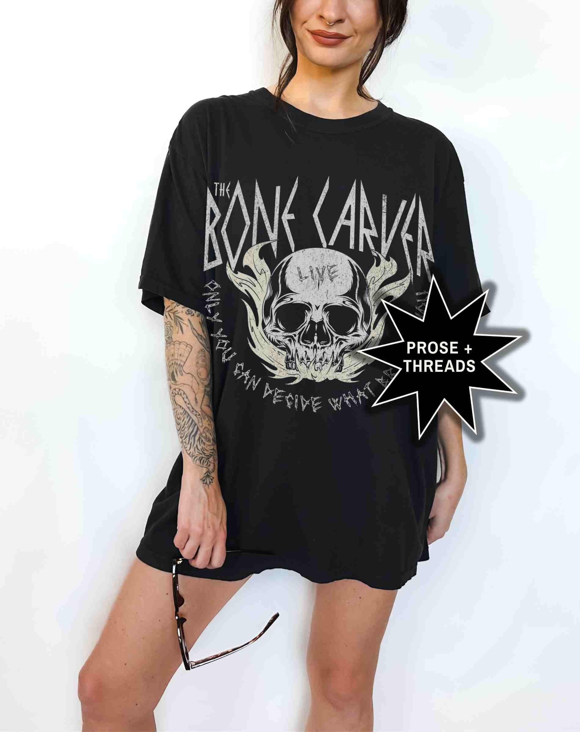 The Bone Carver Distressed Shirt