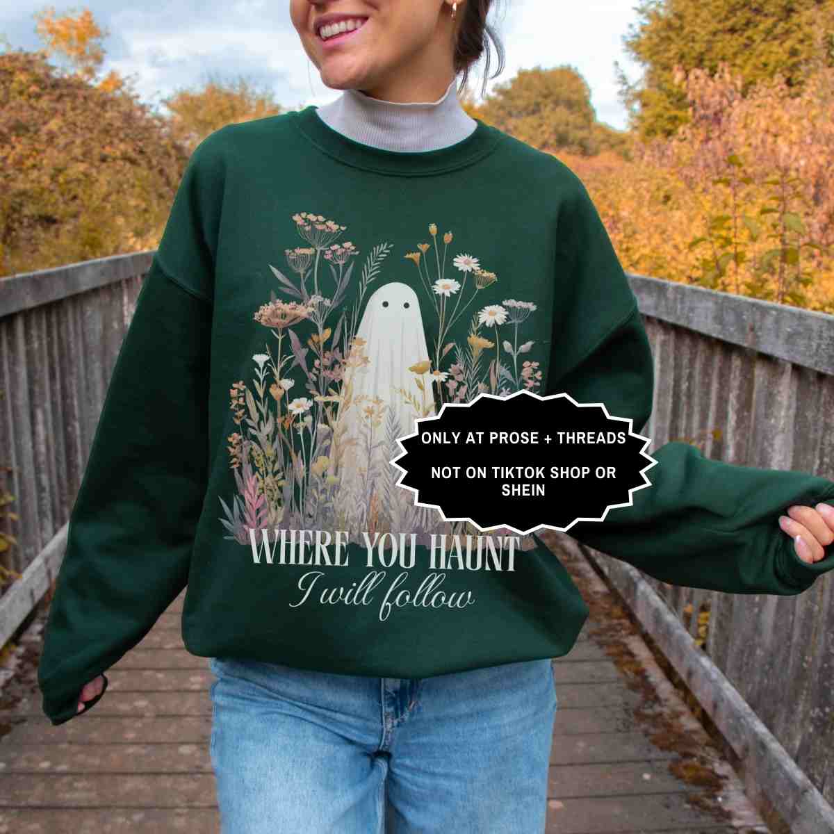 Ghost Cottagecore Sweatshirt