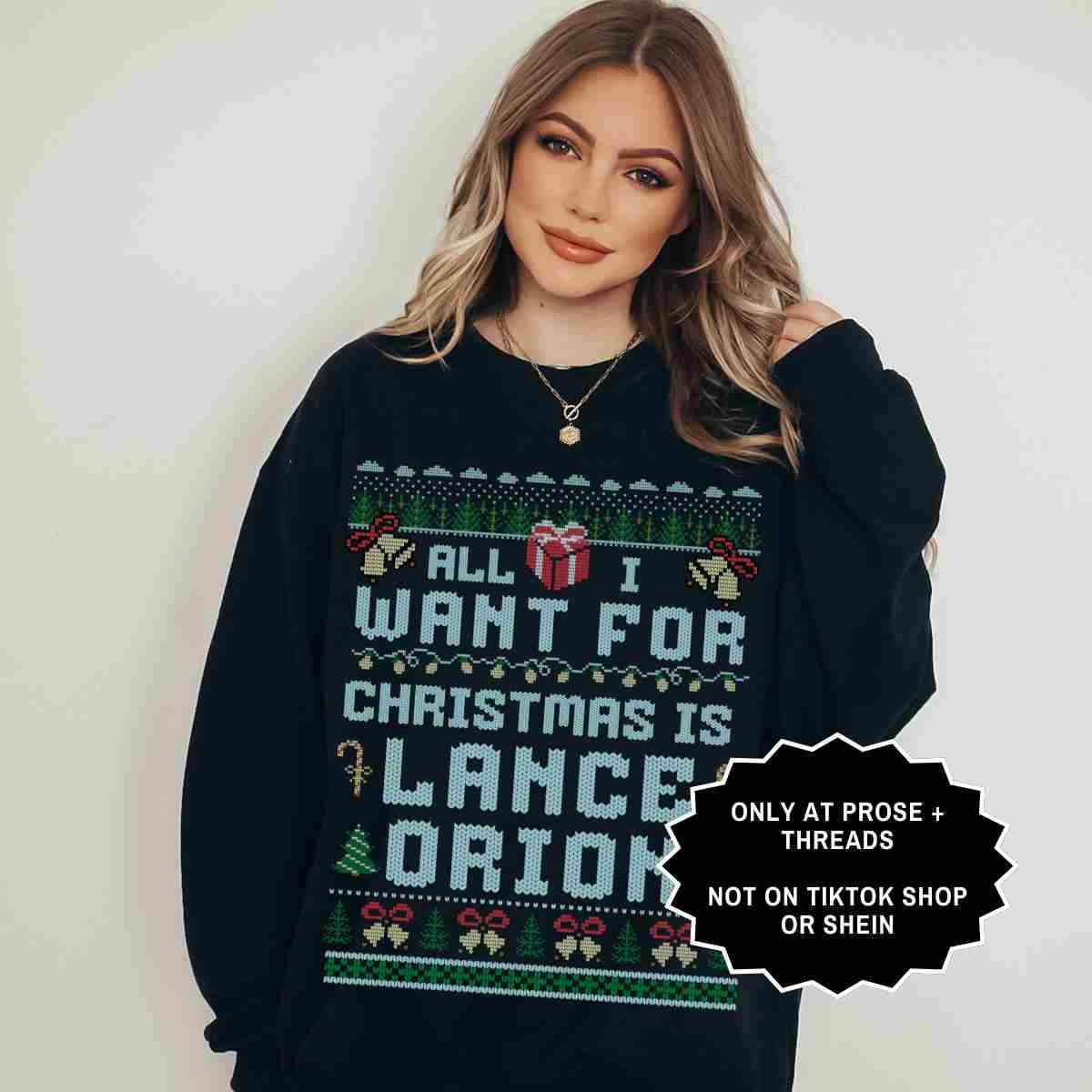 Lance Orion Christmas Sweater