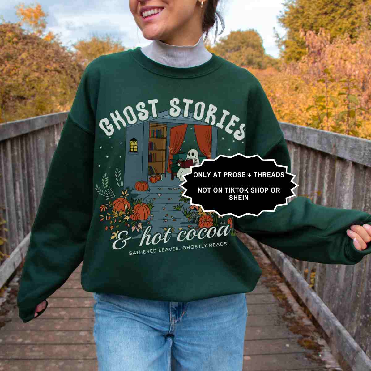 Halloween Bookish Sweatshirt