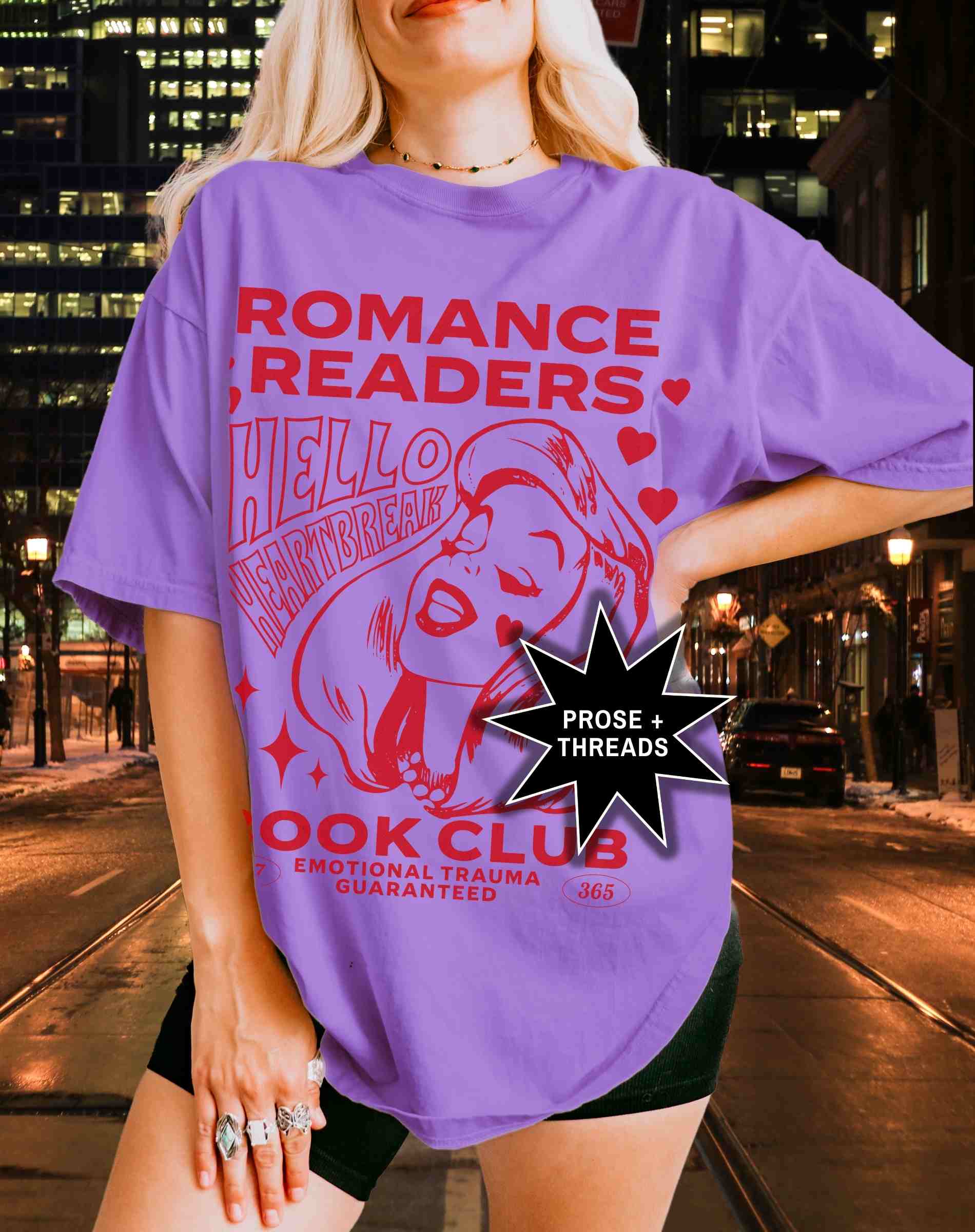 Romance Reader Book Club Shirt