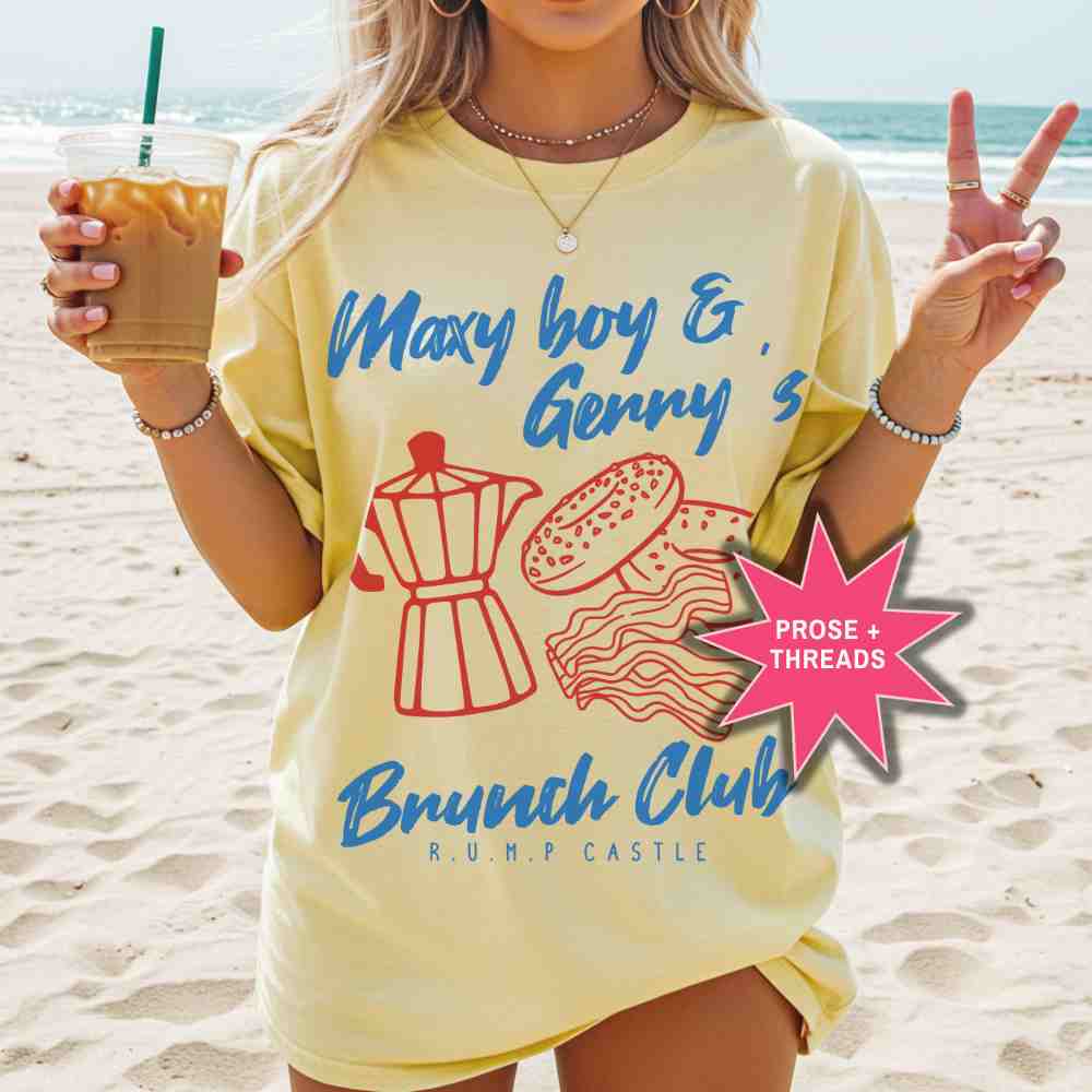 Maxy Boy & Gerry's Brunch Club Shirt