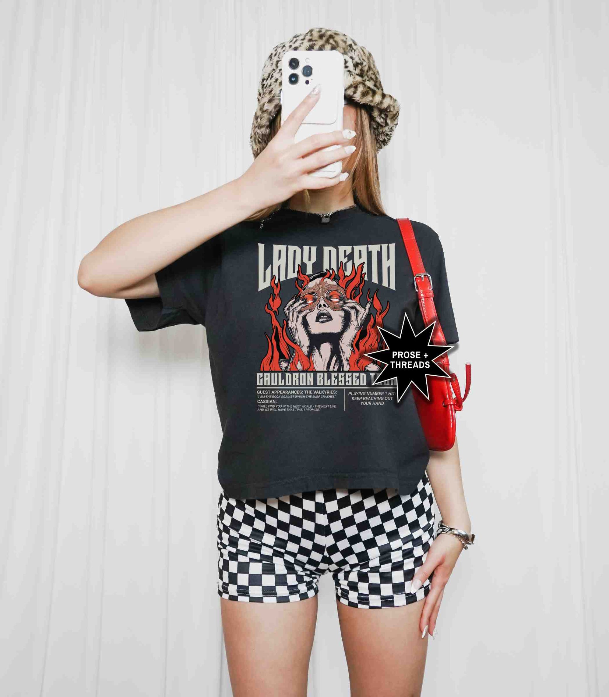 Lady Death | Nesta Boxy Tee
