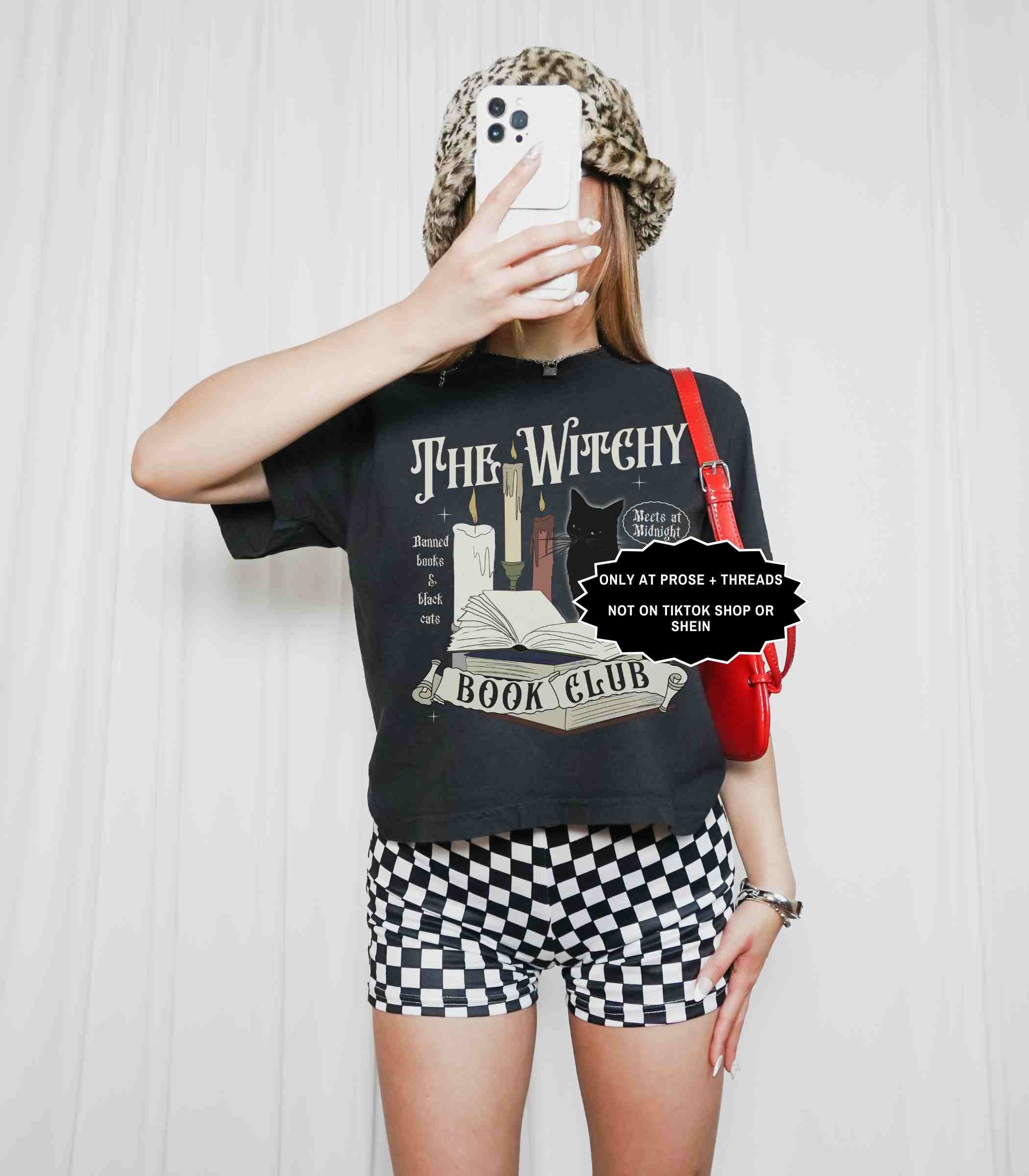 Witchy Book Club Boxy Tee