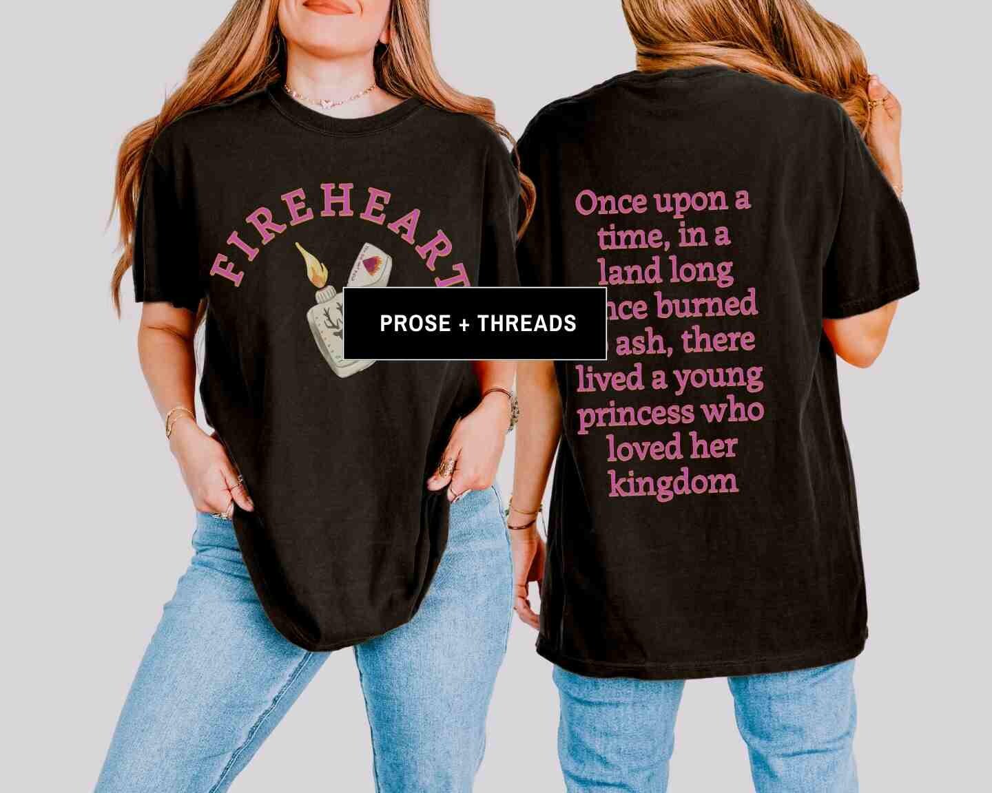 Fireheart Back Print Shirt